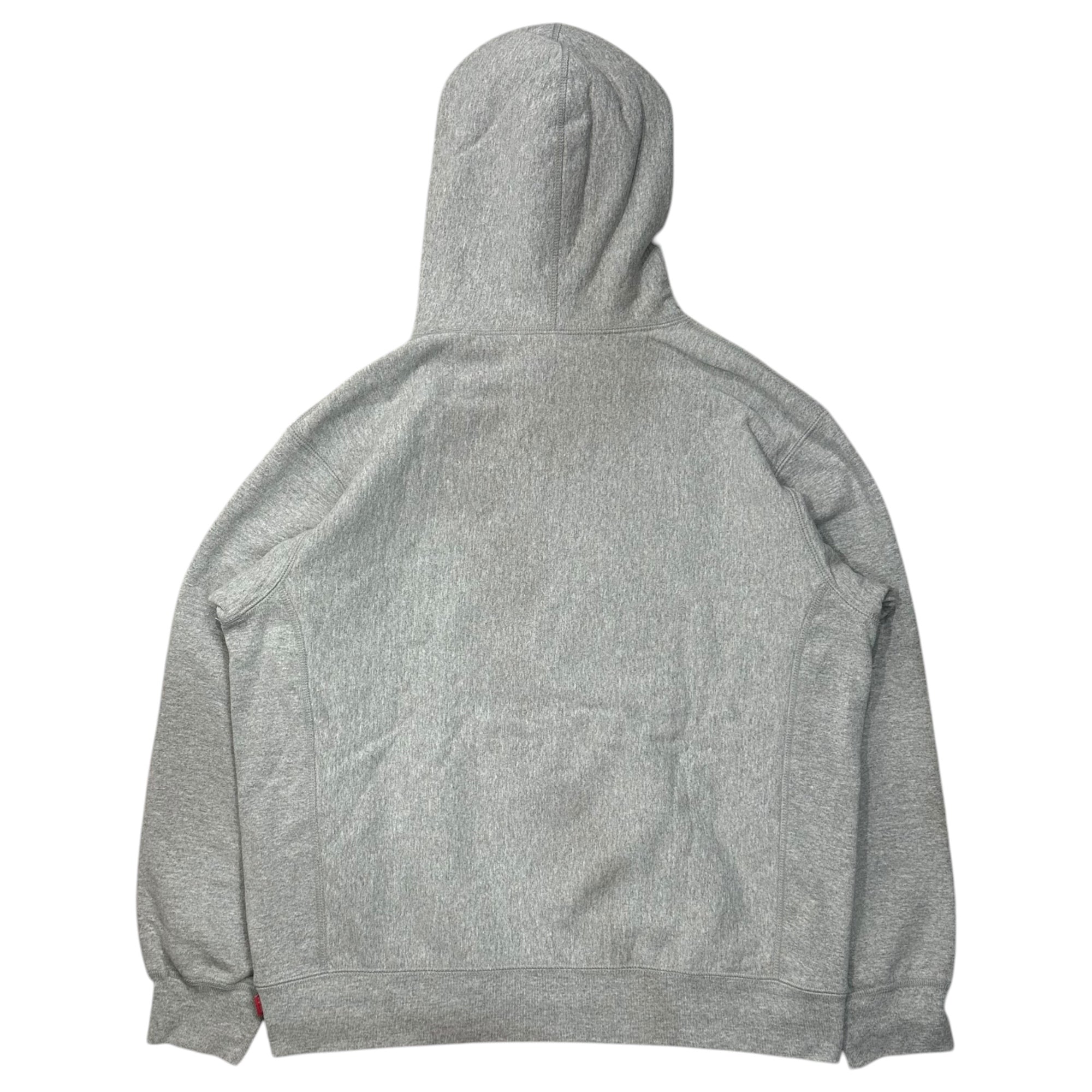 SUPREME(シュプリーム) 21AW KAWS Chalk Logo Hooded Sweatshirt カウズ チョーク ロゴ フーデッド スウェット パーカー M グレー×ブラック