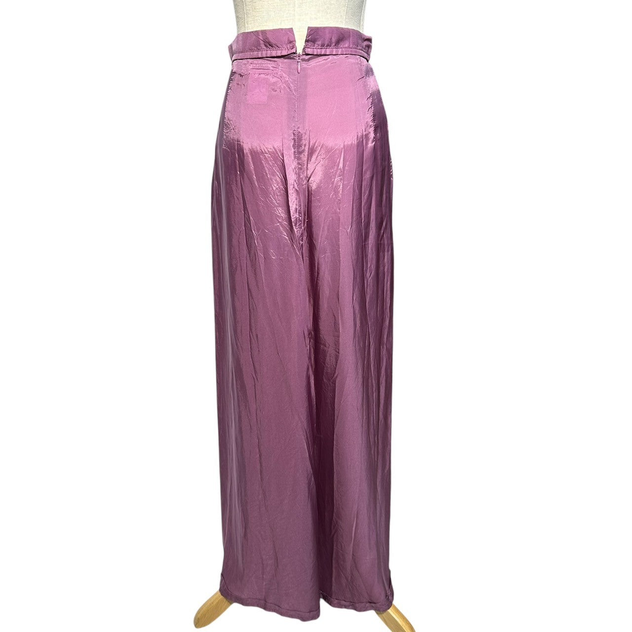 Y's(ワイズ) old high waist maxi long skirt オールド ハイウエスト マキシロングスカート YP-S24-231 3 パープル