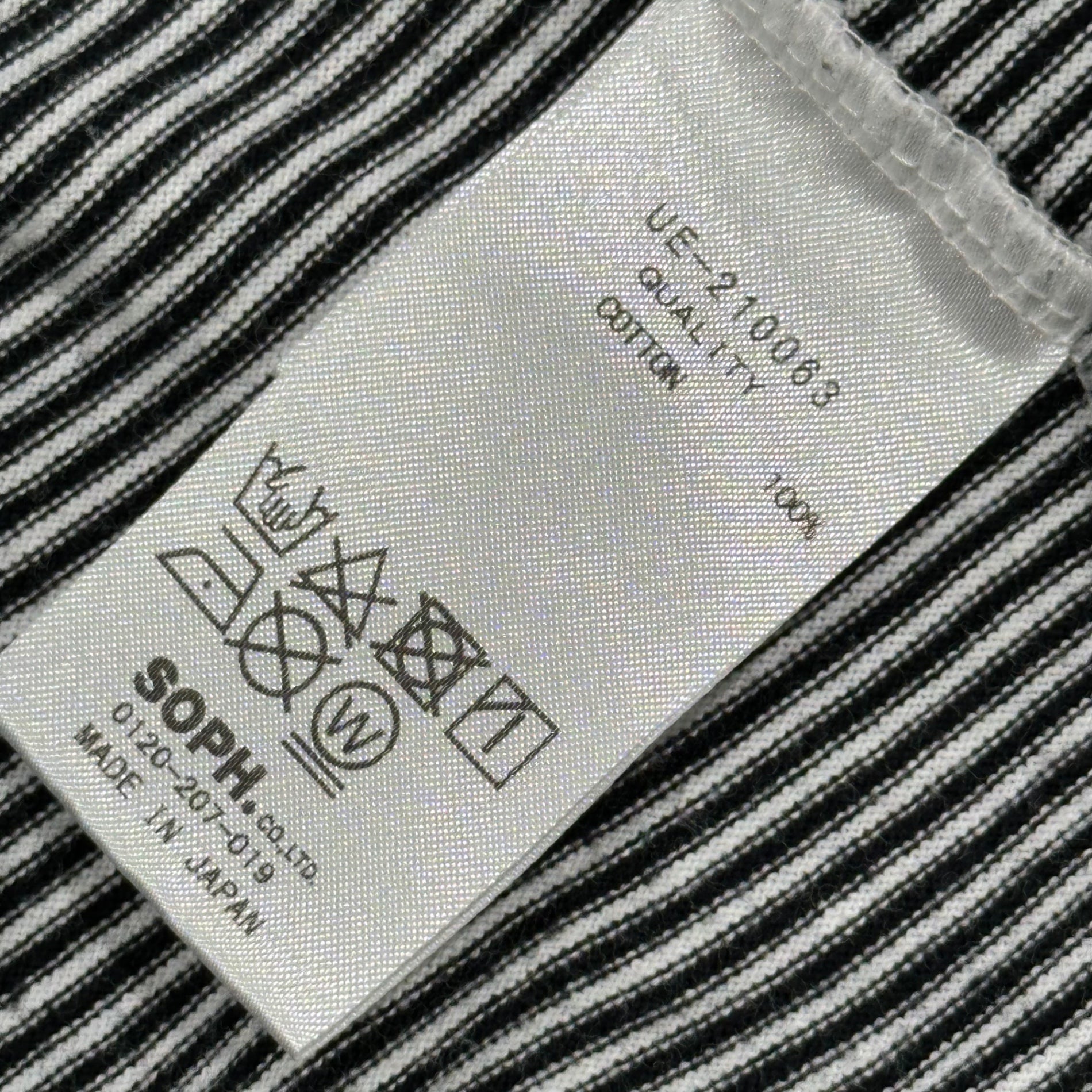 uniform experiment(ユニフォームエクスペリメント) Striped Pocket T-shirt ペンキ ボーダー ポケット Tシャツ UE-210063 4 ネイビー×ホワイト