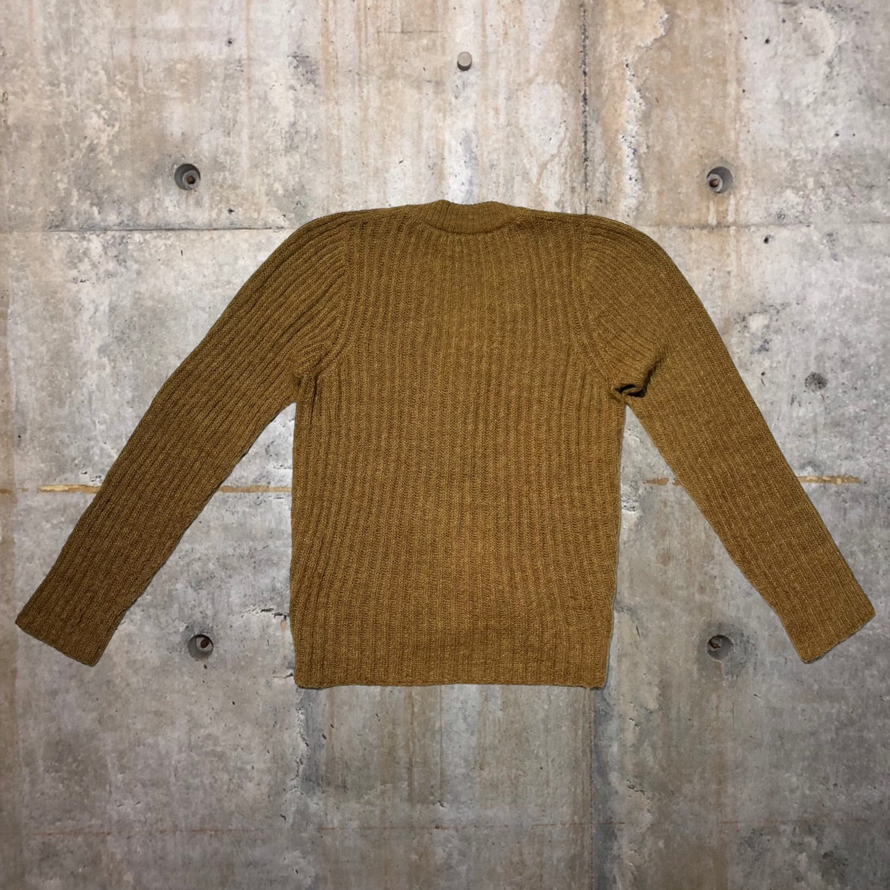 DOLCE&GABBANA(ドルチェ&ガッバーナドルガバ) Vネックアルパカニット/セーター 44(S程度) ブラウン ドルチェアンドガッバーナ