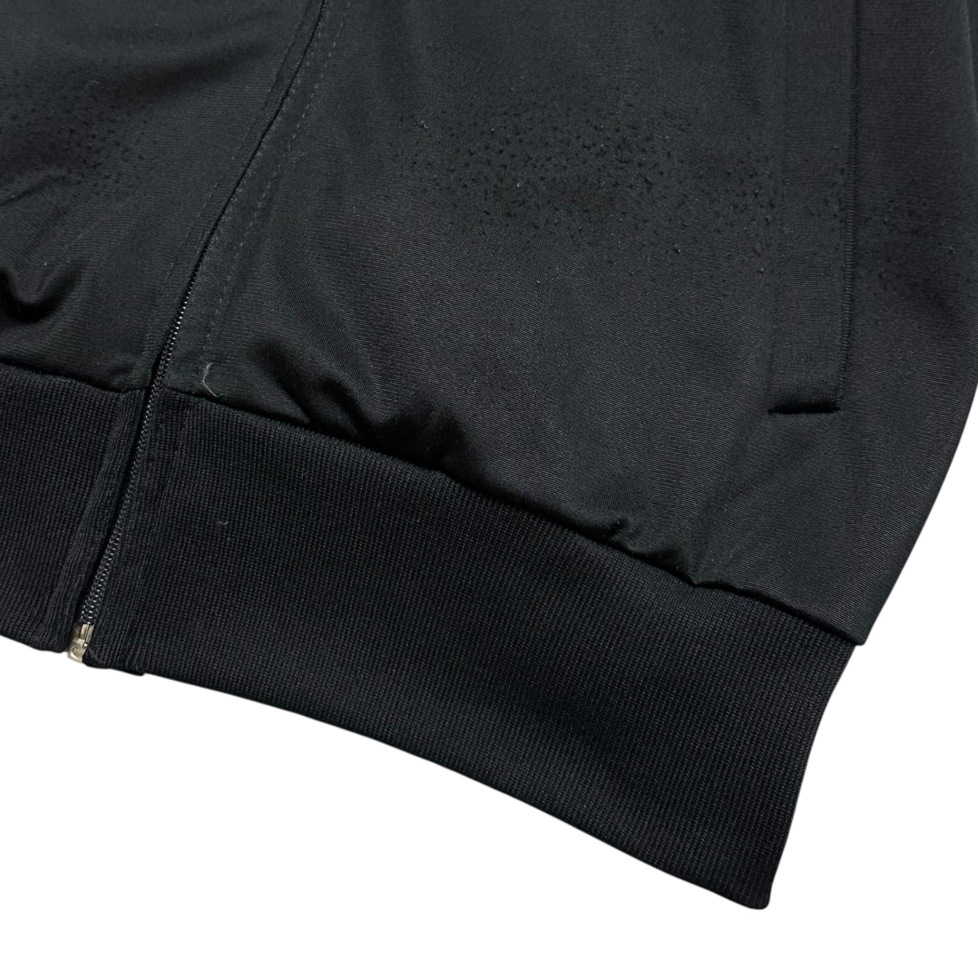 adidas(アディダス) 80~90's ATP 3 Line Jersey Track Jacket 3本ライン ジャージ トラック ジャケット M ブラック×レッド 生産国表記無し(フランス、USA以外の製造)