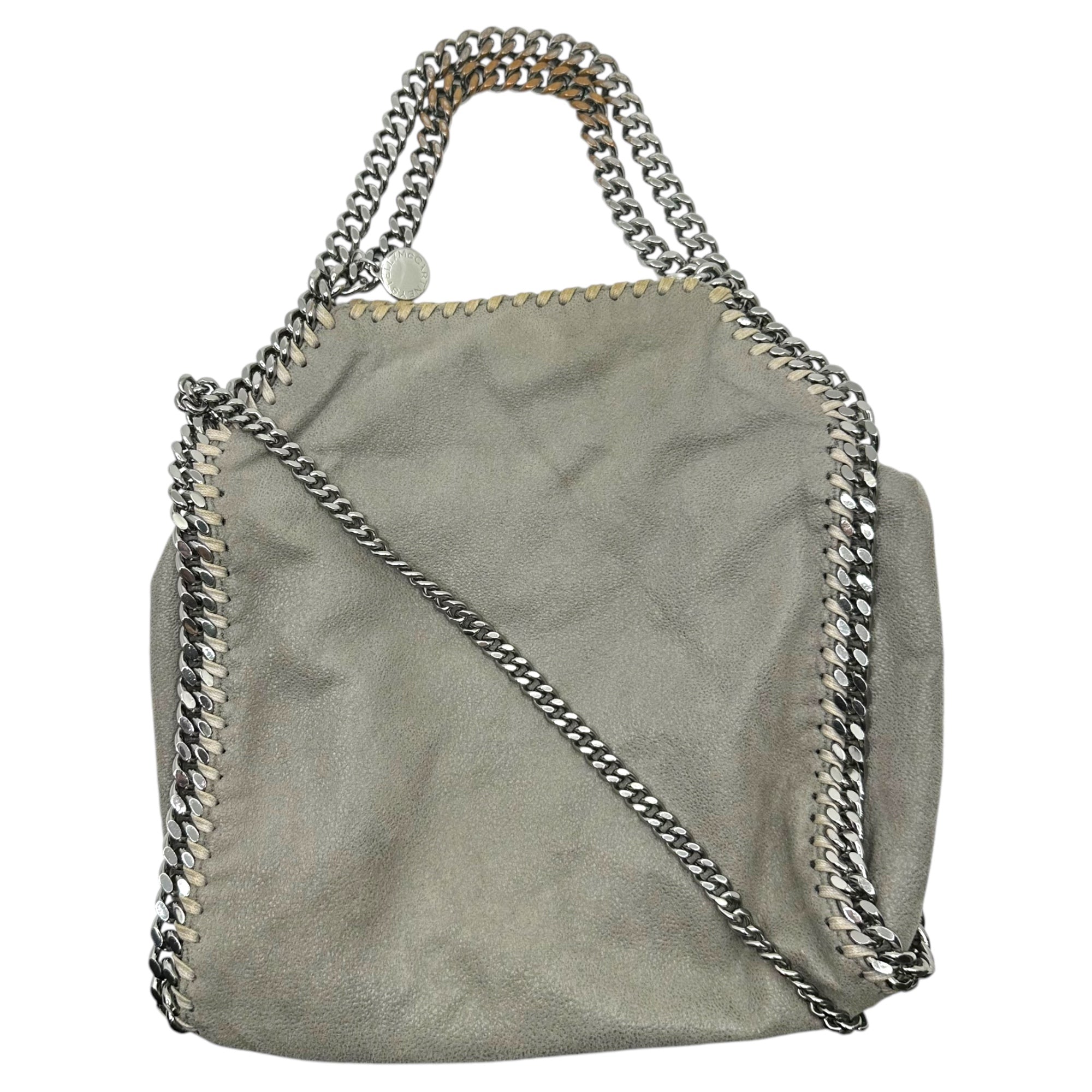 STELLA McCARTNEY(ステラマッカートニー) Falabella Tiny ファラベラ タイニー W9132 グレー 2WAY ショルダー バッグ 肩掛け ハンド チェーン
