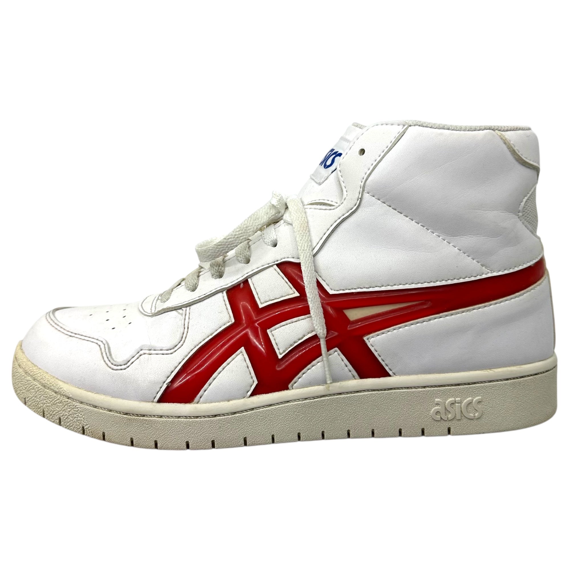 asics(アシックス) JAPAN L ジャパン エル 1191A270 26.5cm ホワイト×レッド ハイカット スニーカー シューズ