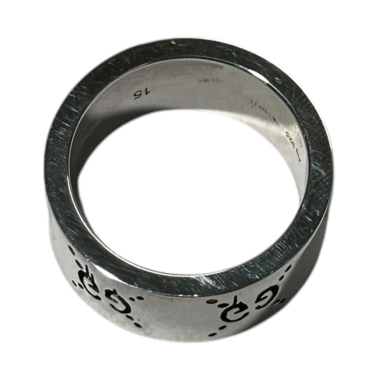 GUCCI(グッチ) GG ICON RING アイコン リング 指輪 シルバー 925 15(14号程度) シルバー ドクロ