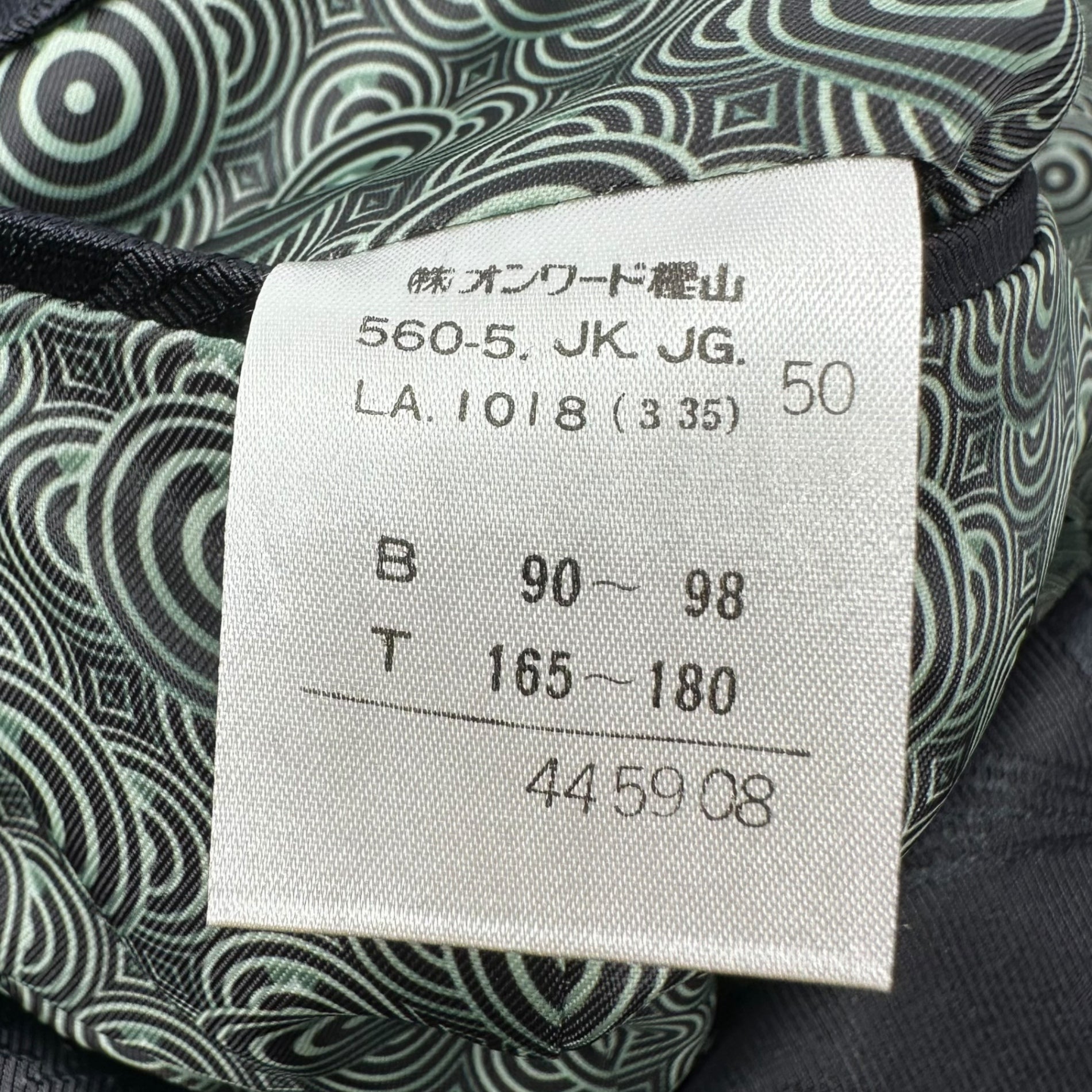 Jean Paul GAULTIER HOMME(ジャンポールゴルチエオム) Flower jacquard double-breasted tailored jacket フラワー ジャガード ダブル テーラード ジャケット JK.JG.LA1018 50(L程度) ブラック×グリーン アーカイブ