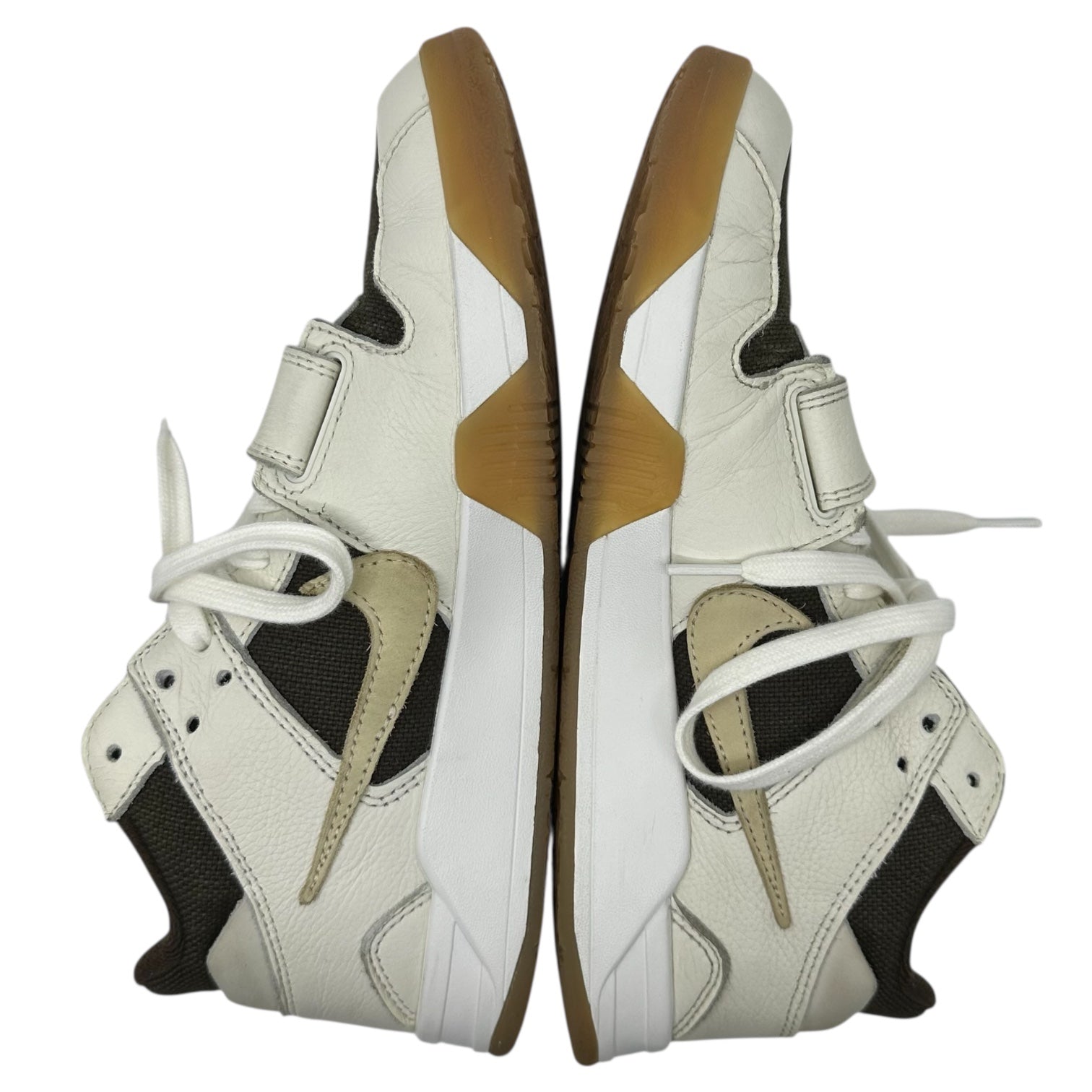 NIKE×Travis Scott(ナイキ×トラヴィススコット) Jordan Jumpman Jack TR "Sail and Dark Mocha" ジョーダン ジャンプマンジャック TR セイル アンド ダークモカ FZ8117-100 26.5cm ホワイト×ブラウン