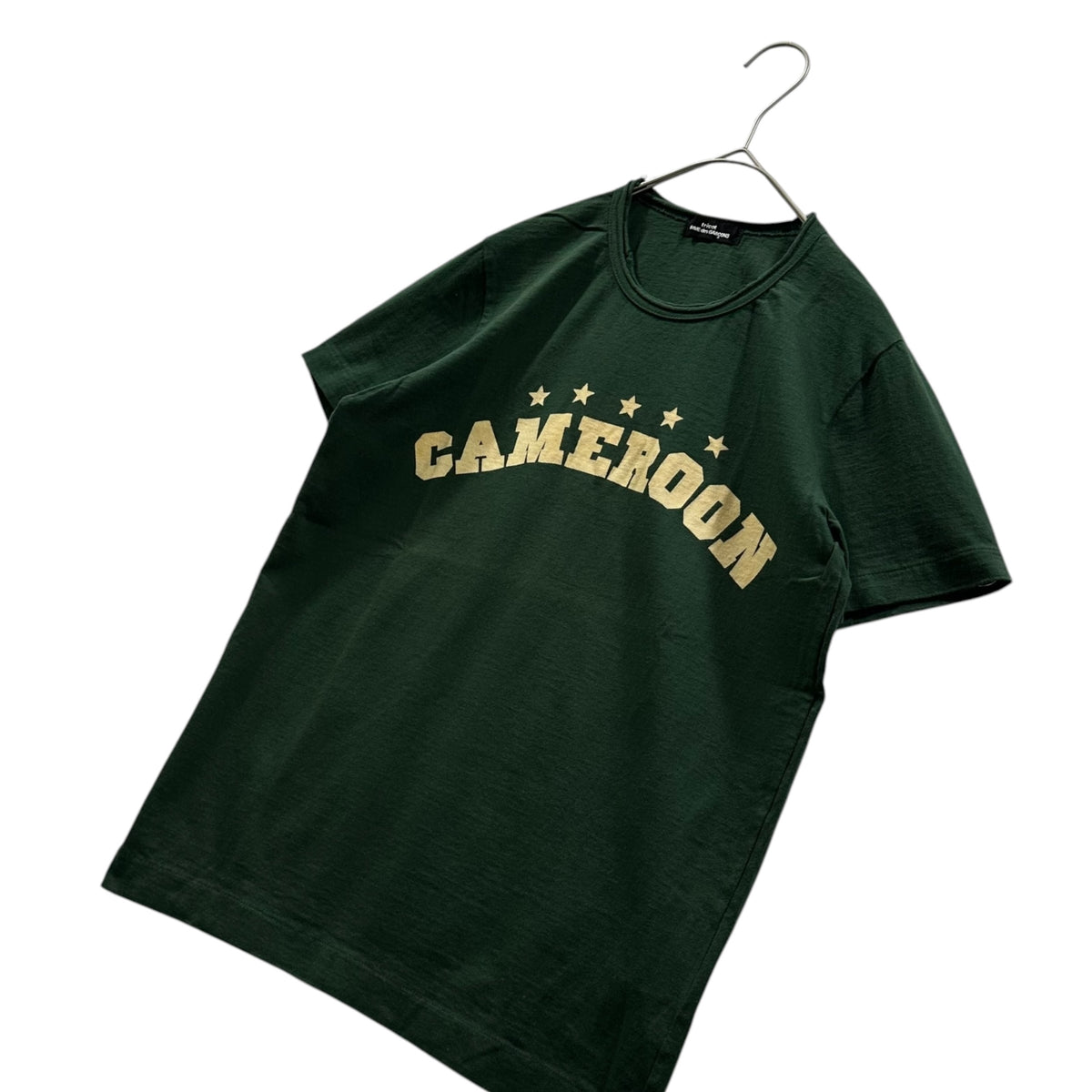 tricot COMME des GARCONS(トリココムデギャルソン) 2003SS "CAMEROON" Print T-Shirt プリント Tシャツ TJ-T007 表記無(M程度) グリーン AD2003
