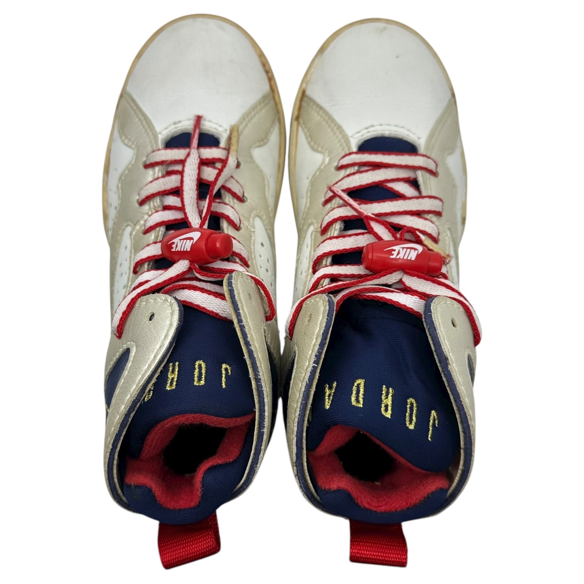 NIKE(ナイキ) 1992 Sky Jordan 7 BPS 'Olympic' スカイ ジョーダン 7 オリンピック 151022-140 US 13(19cm) ホワイト×レッド×ネイビー 90's 90年代 ヴィンテージ スニーカー オリジナル