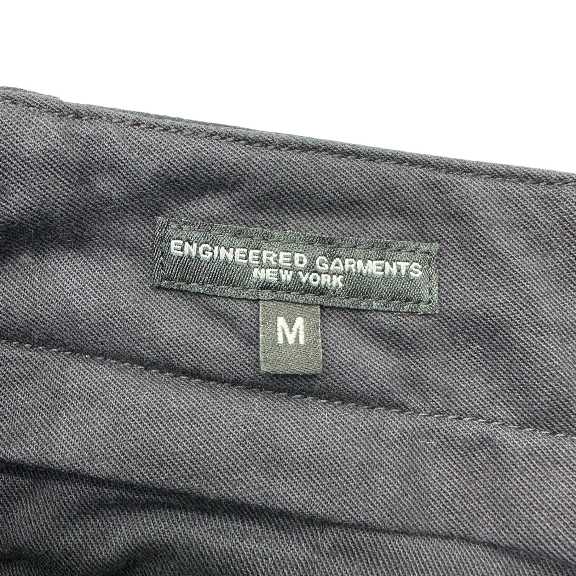 Engineered Garments(エンジニアードガーメンツ) Deck Pant - Cotton Moleskin モールスキン デック コットン パンツ M ブラック