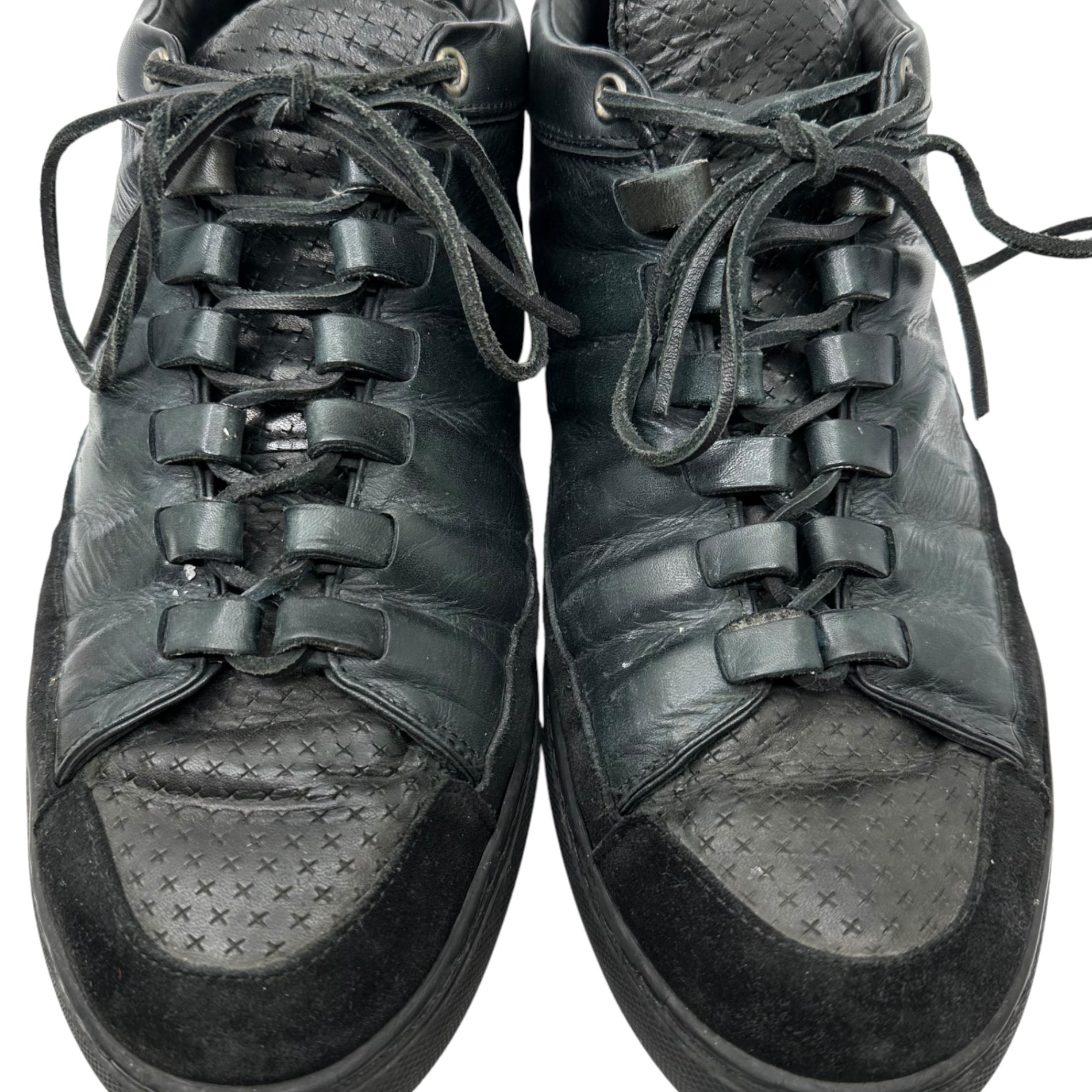 DAMIR DOMA(ダミールドーマ) Leather Sneaker レザー スニーカー 43 ブラック ローカット シューズ