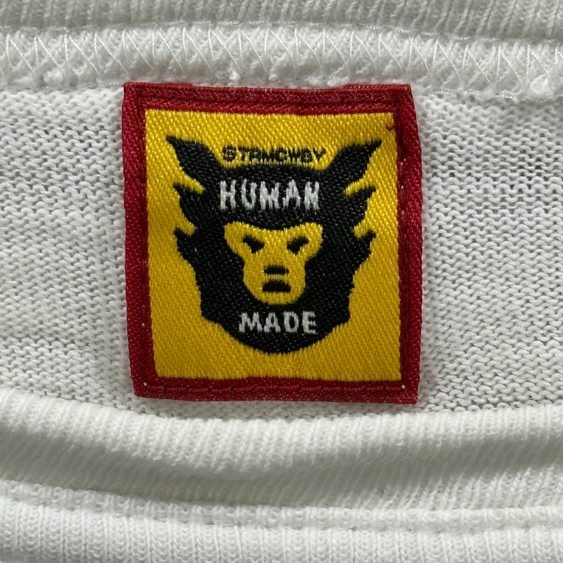 HUMAN MADE × KAWS(ヒューマンメイド × カウズ) 2021AW ONLINE STORE Exclusive Release: Second Edition Heart Print T-Shirt オンラインストア 限定発売 第二弾 ハート プリント Tシャツ XX22TE008WH3 ホワイト×レッド 限定コラボ