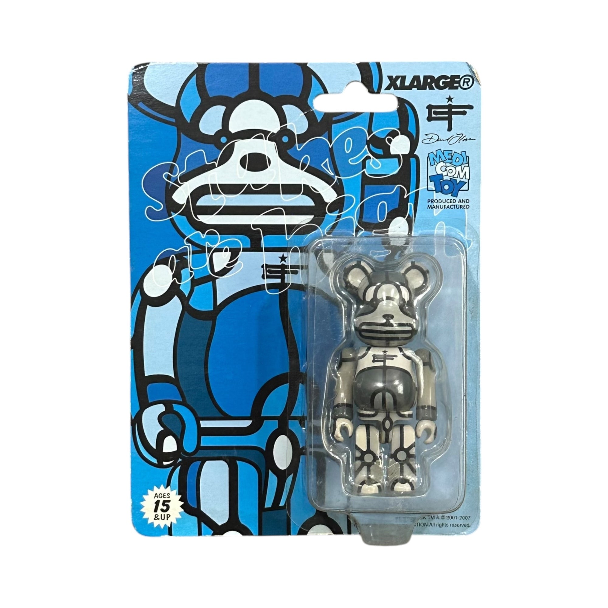 X-LARGE(エクストララージ) BE@RBRICK ベアブリック ブルー 新品未開封
