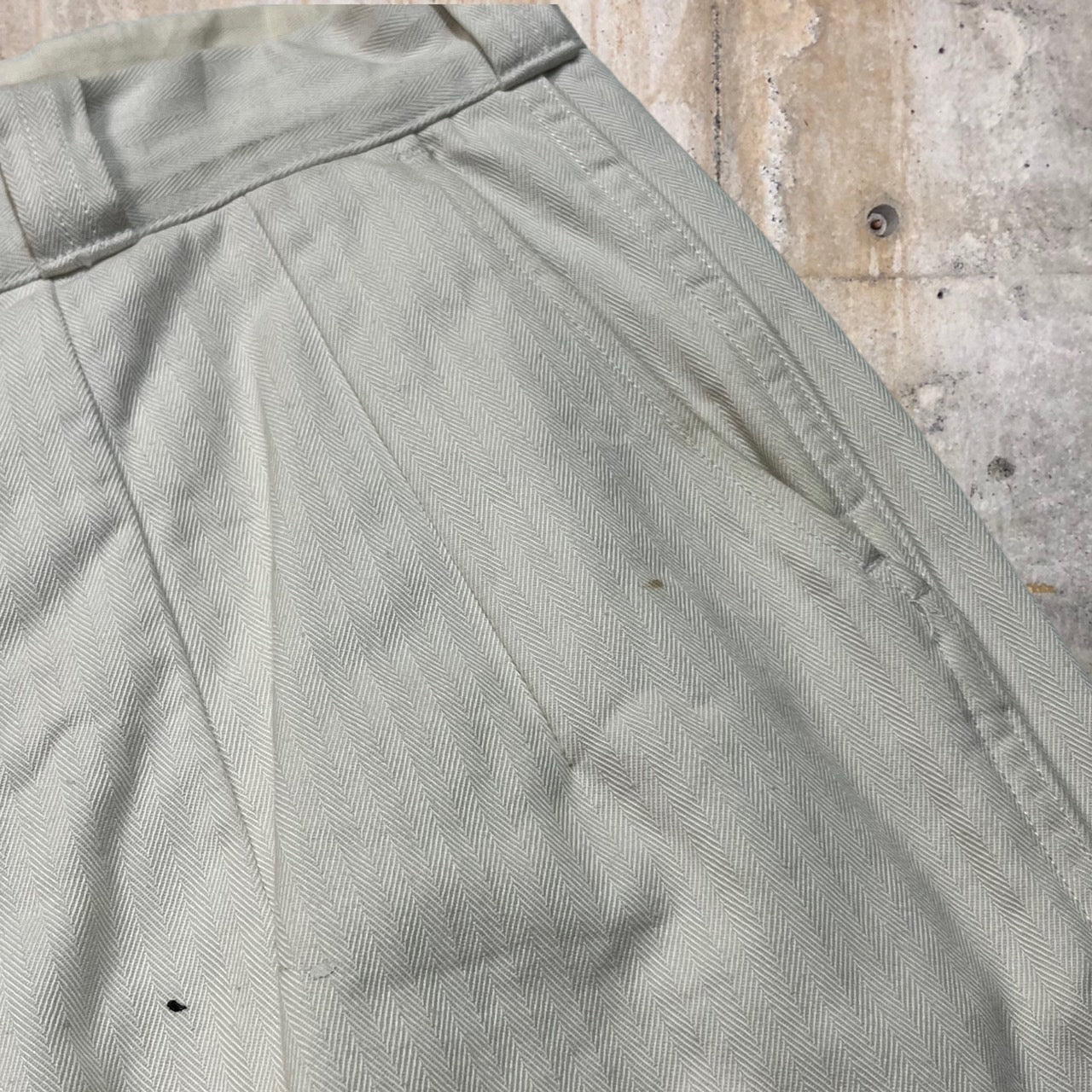 NEIGHBORHOOD(ネイバーフッド) 18AW OLD JOE.PAINTER/C-PT/オールド ジョー ペインター コットン パンツ ホワイト ボトム 182BOOJN-PTM02 L ホワイト