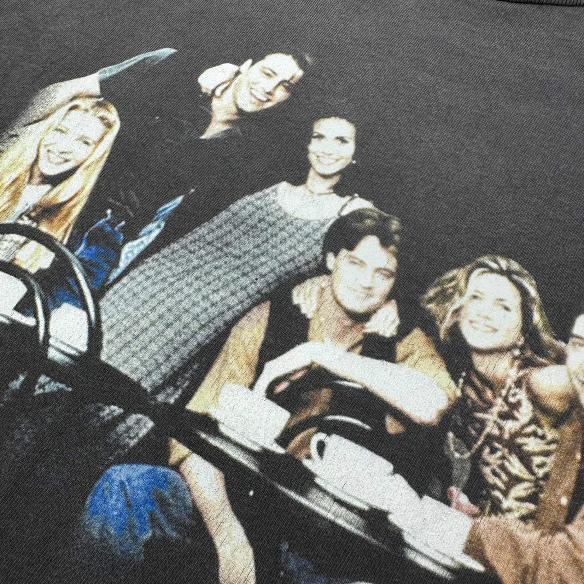 SAINT MICHAEL(セントマイケル) 25SS FRD_SS TEE FRIENDS フレンズ Tシャツ SM-HR8-0000-C56 XL ブラック