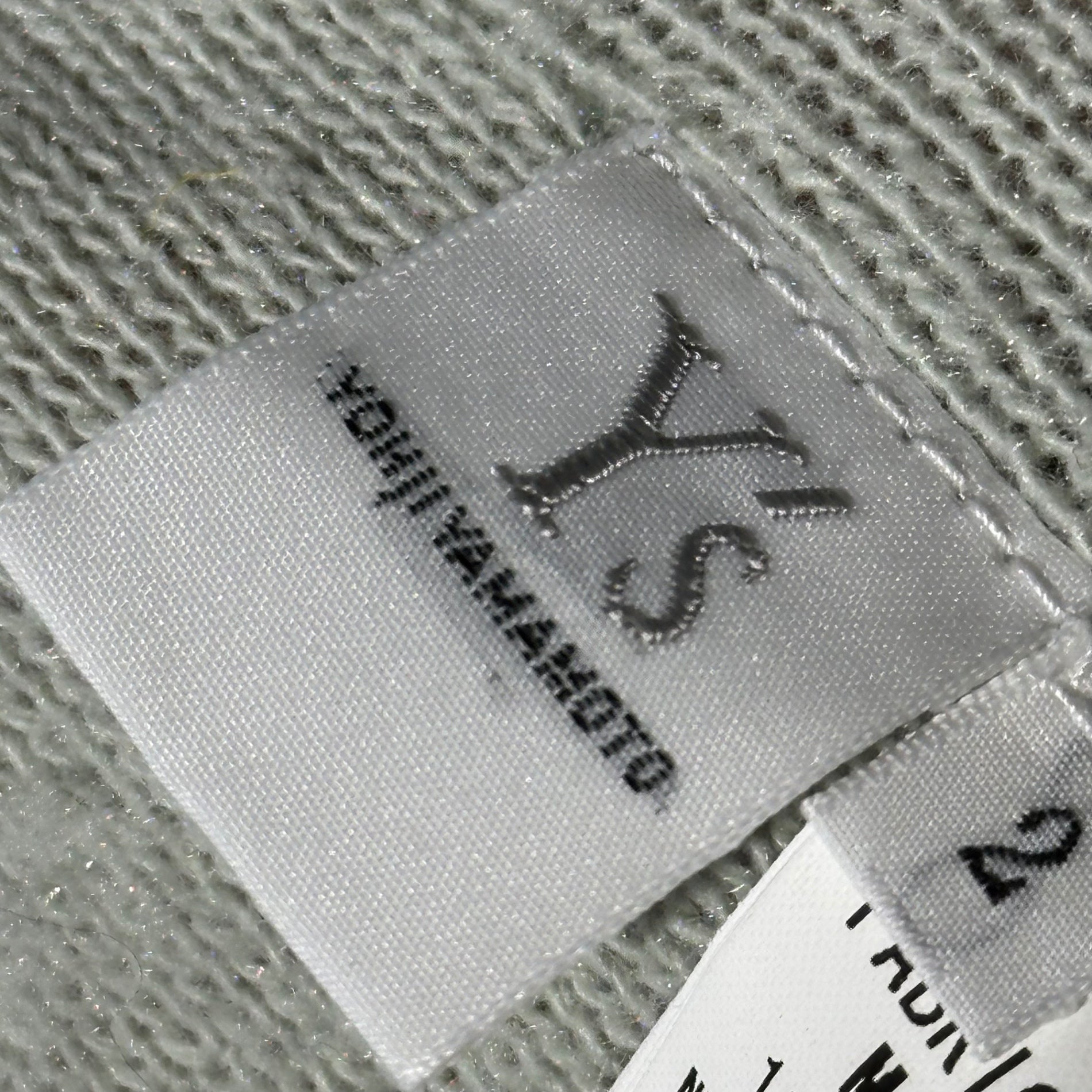 Y's(ワイズ) Frill Asymmetrical Nylon Knit フリル アシンメトリー ナイロン ニット YR-K16-670 2 ミント