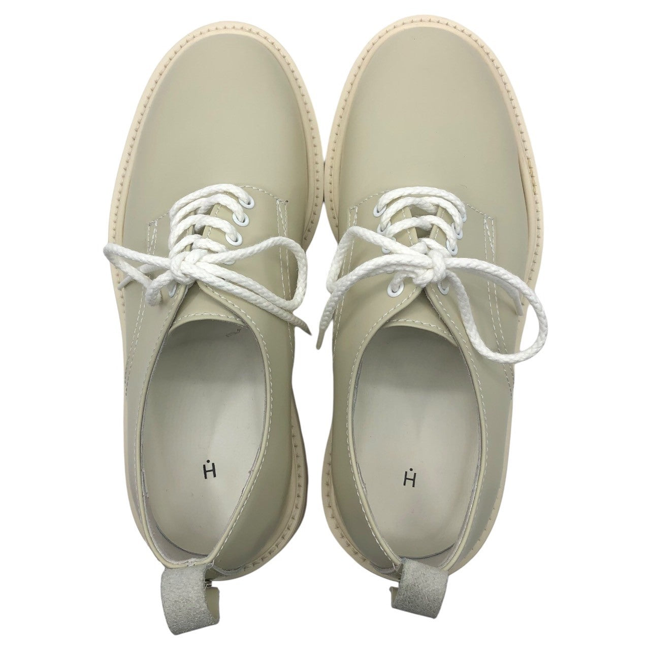 Hender Scheme(エンダースキーマ) samidare 五月雨 レザーシューズ pm-s-sam 2(23.5-24.0cm) アイボリー レインシューズ