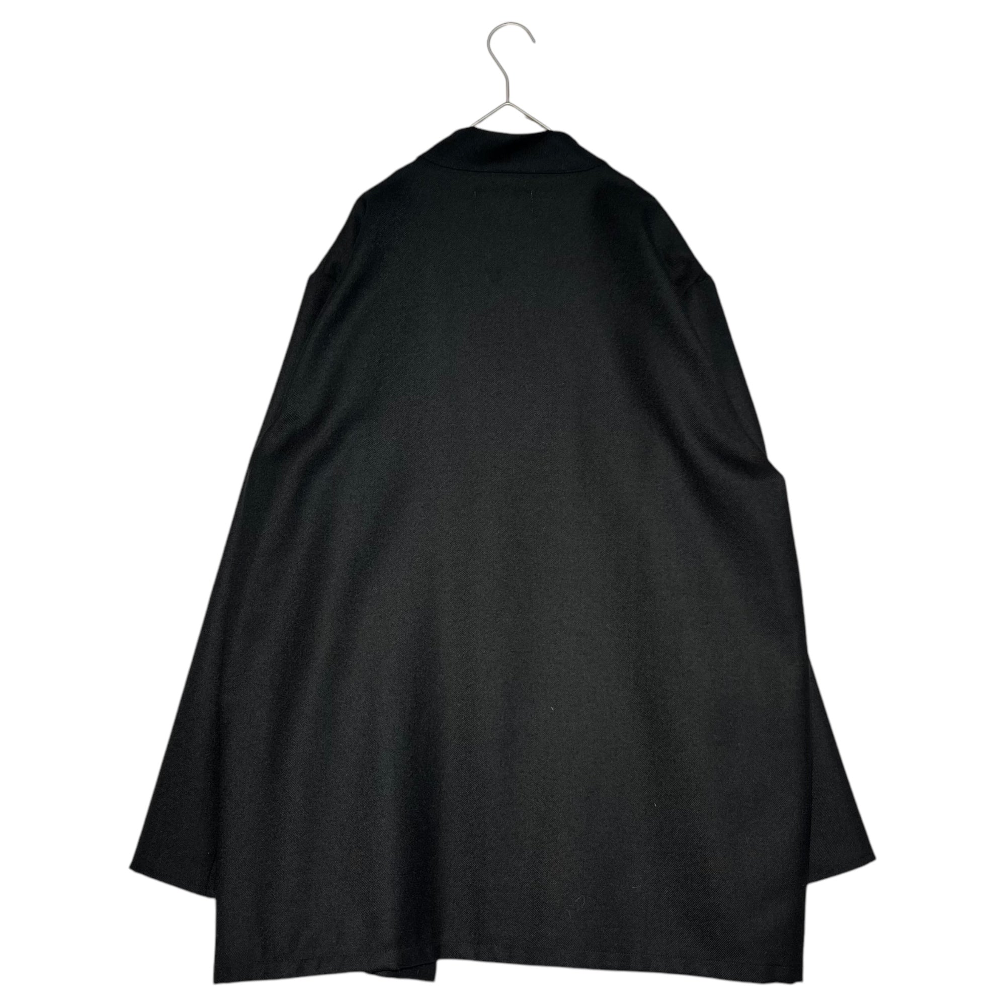 marka(マーカ) LAPELLESS SHIRT JACKET ラペルレス シャツ ジャケット ノーカラー M20C-07SH02C 1(S) ブラック