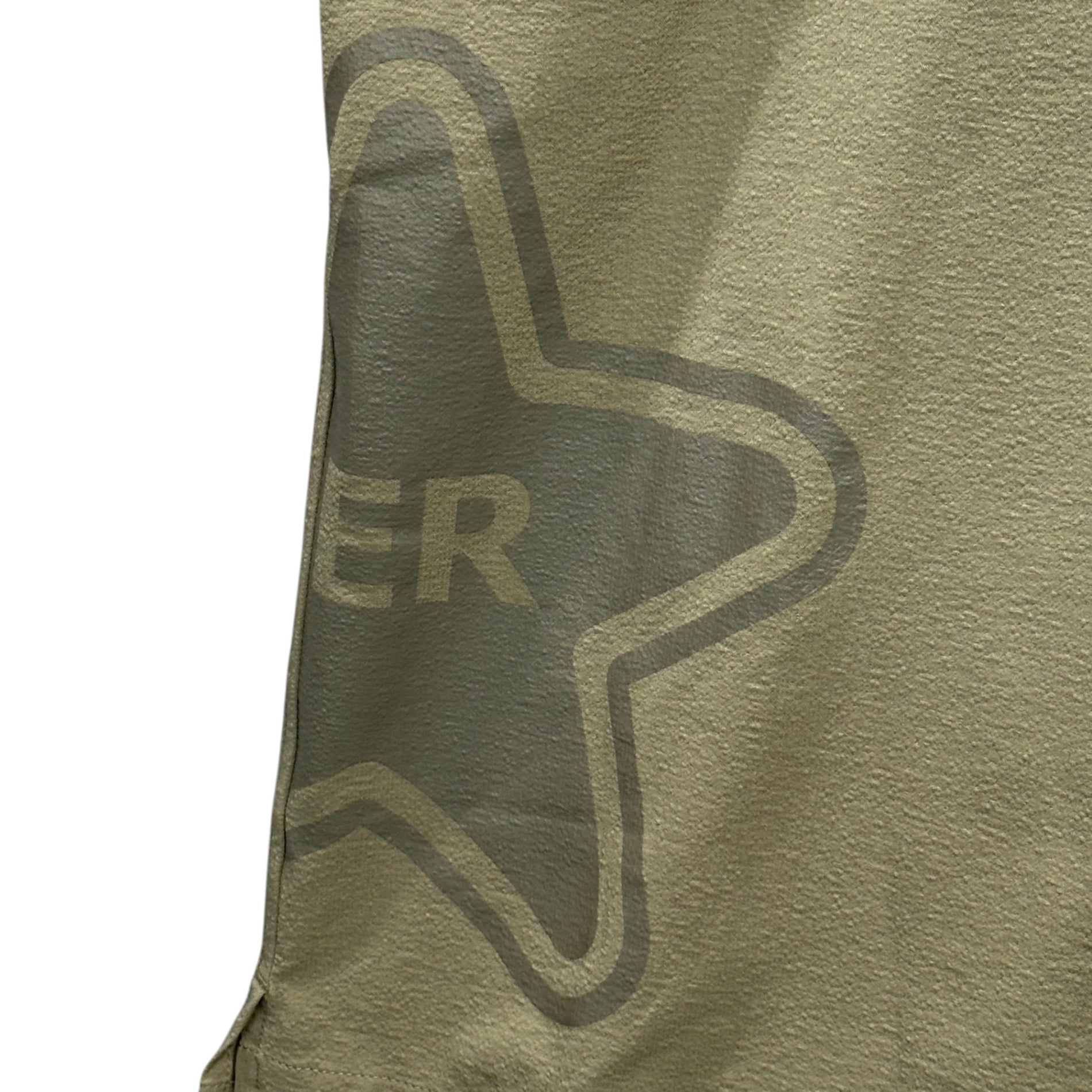 MARK&LONA(マークアンドロナ) 2025SS Fer Star U-Light shirt 半袖 シャツ MFM-5A-AC06 46 ベージュ ゴルフ ウェア