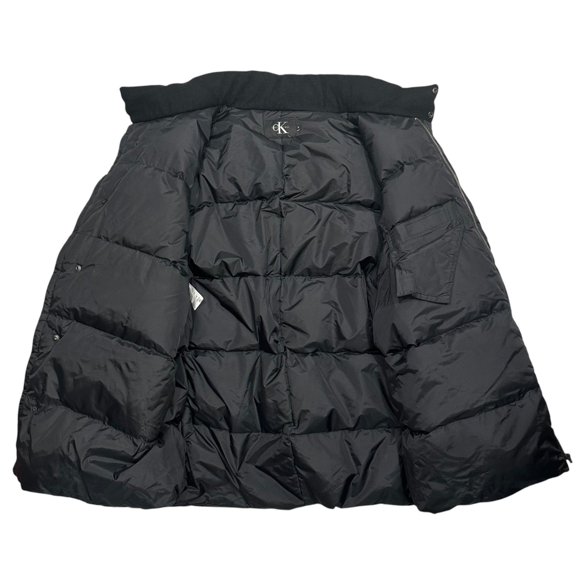 ck Calvin Klein(シーケーカルバンクライン) Oversized Nylon Down Jacket ビッグ サイズ ナイロン ダウン ジャケット CCC.CB.IA.1504 3L ブラック