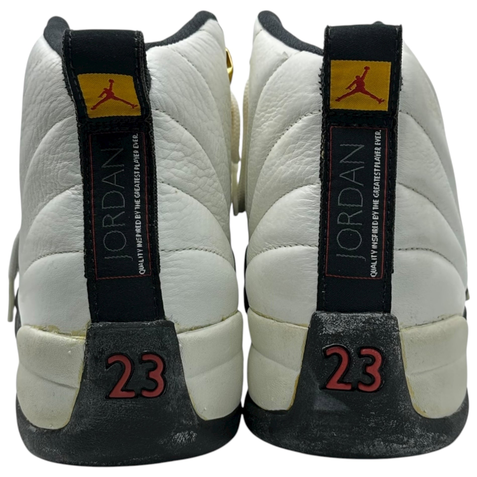 NIKE(ナイキ) 1997 Air Jordan 12 OG ”Taxi” エアジョーダン 12 タクシー 130690-101 26.5cm ホワイト×ブラック 90's 90年代 ヴィンテージ スニーカー