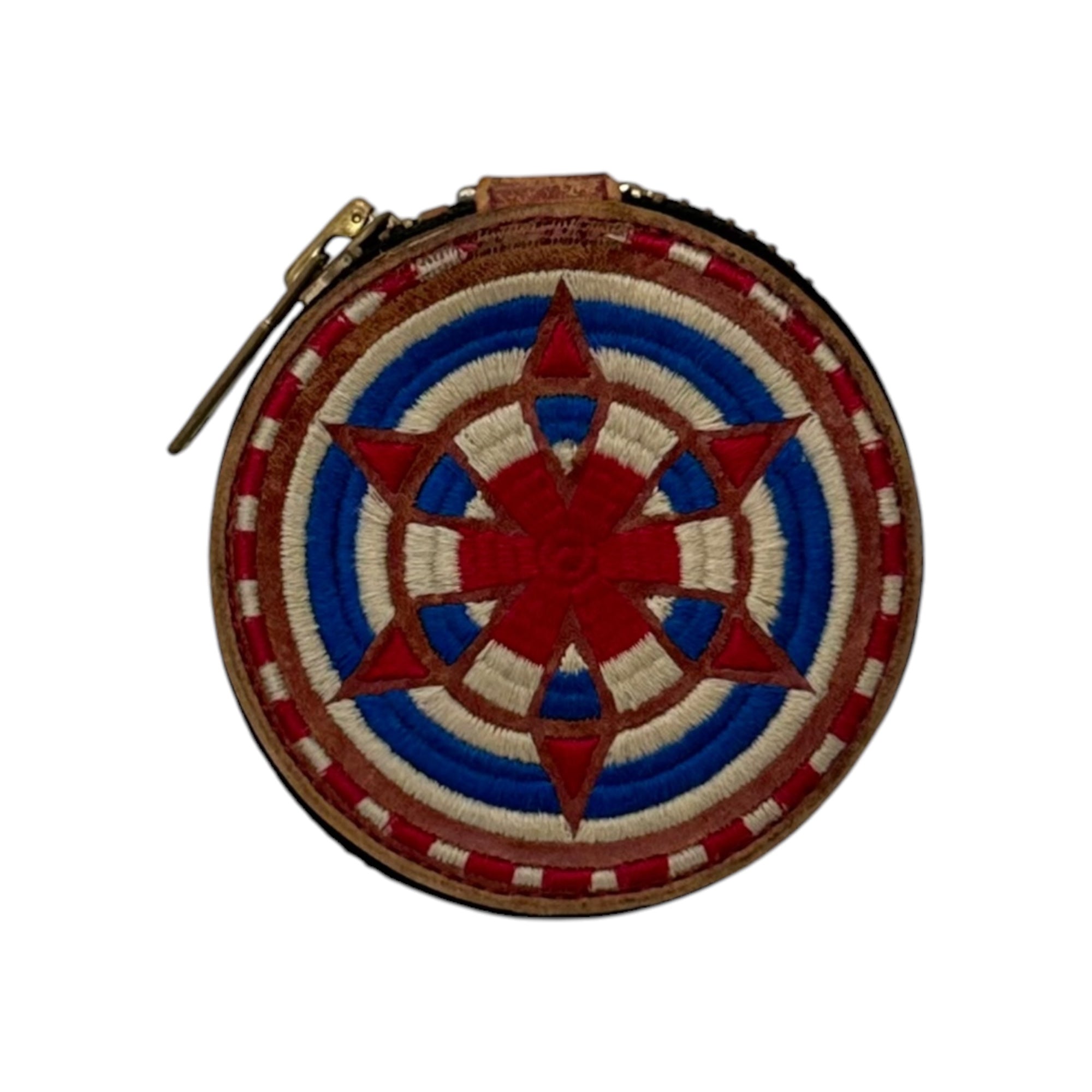 blackmeans(ブラックミーンズ) Coin case 初期 コインケース レッド×ブルー×ホワイト