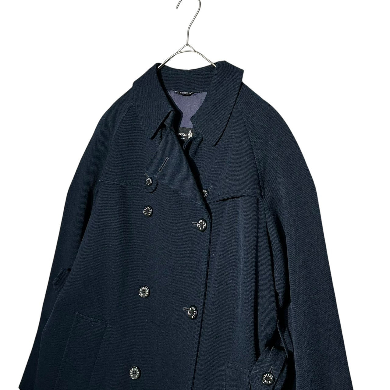 MACKINTOSH(マッキントッシュ) Wool trench coat ウール トレンチ コート 34(XS~S程度) ネイビー