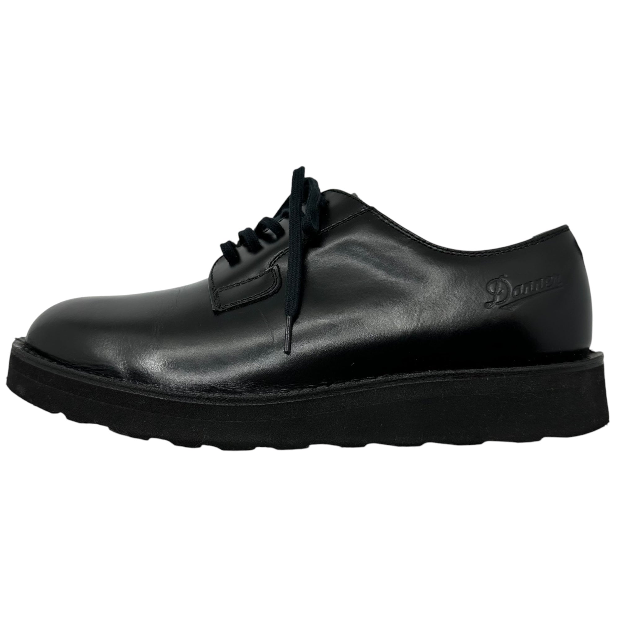 DANNER(ダナー) Postman SD TNJ ポストマン D910110 7(25cm程度) ブラック プレーントゥ レザー シューズ 革靴