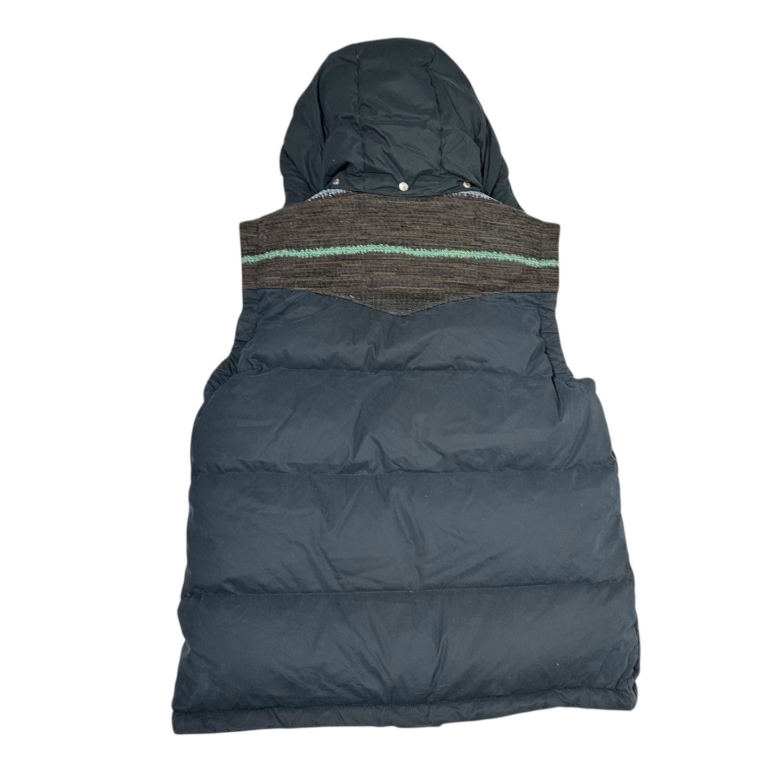 MONCLER(モンクレール) 11AW ×visvim MONCLER V GYANTSE ヴィズヴィム ビズビム ギャンツェ ヨーク切替 ダウンベスト 112-09V-43311-05 4 ダークネイビー