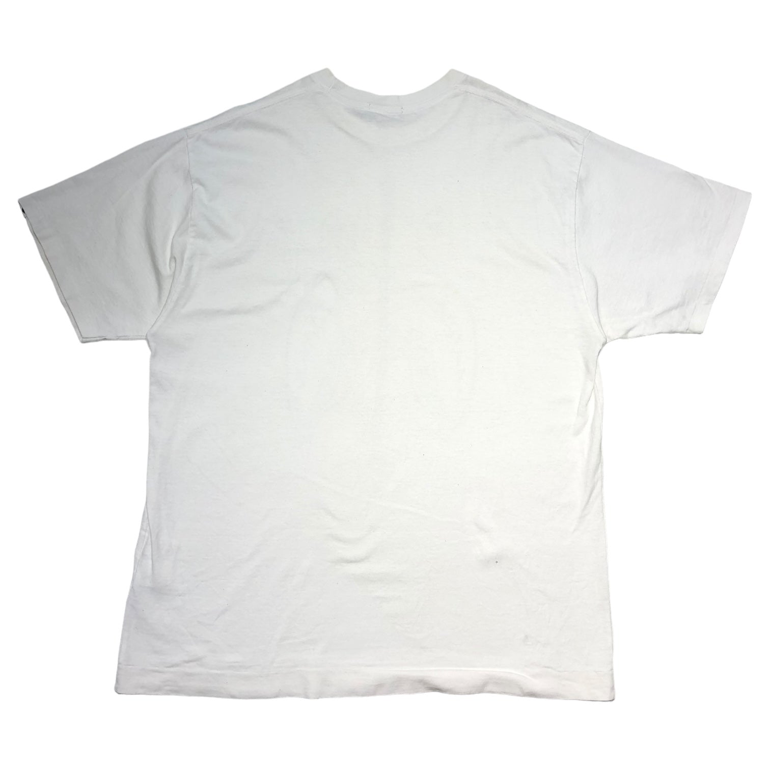 A BATHING APE(アベイシングエイプ) 90's rhinestone shark T-shirt ラインストーン シャーク Tシャツ XL ホワイト