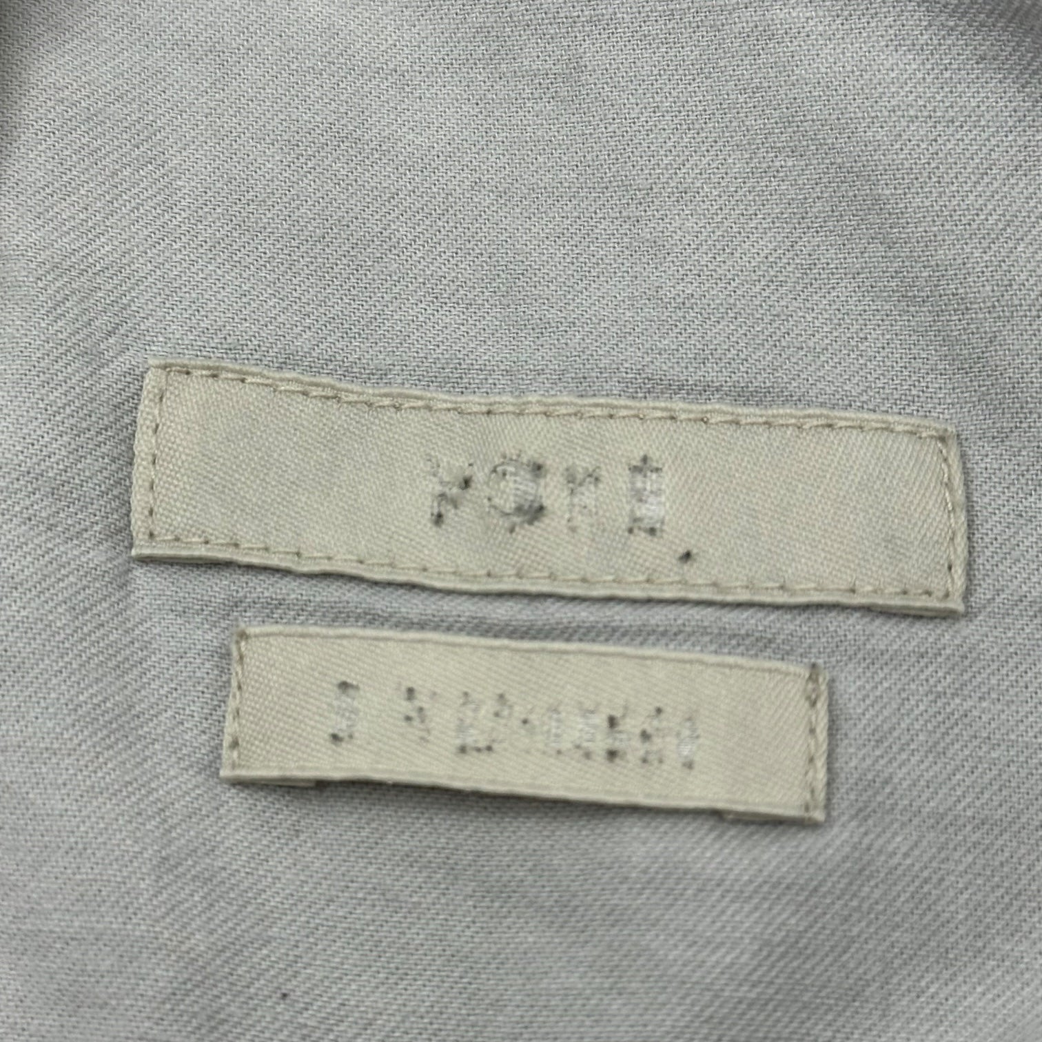 YOKE(ヨーク) 23SS Laser Processed 5P Straight Denim Pants グラデーション デニム パンツ YK23SS0468P-B 2(M程度) グレー