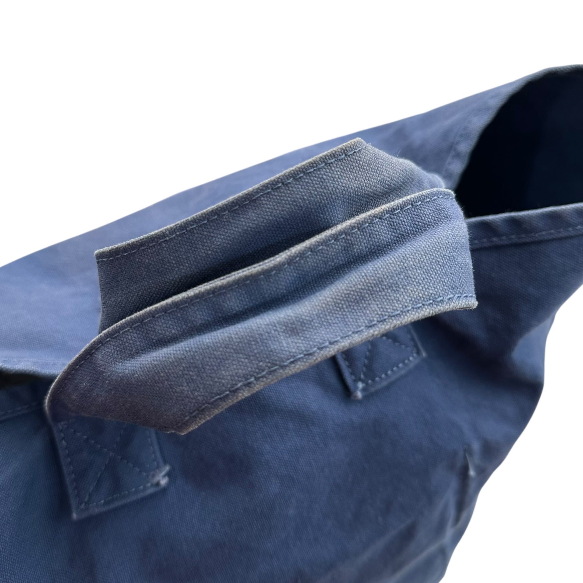 TAO(タオ) 24SS Paraffin-coated Product Wash Tote Bag パラフィン加工 製品洗 トート バッグ TM-K202 ネイビー