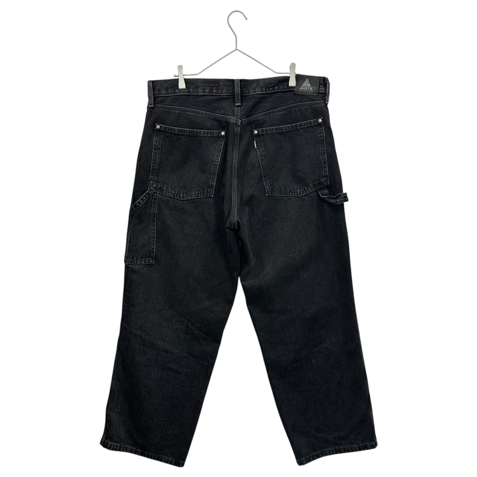 Levi's(リーバイス) SILVERTAB Baggy Carpenter Pants シルバータグ バギー カーペンター パンツ PC9-A7489-0001 W36 L30 ブラック