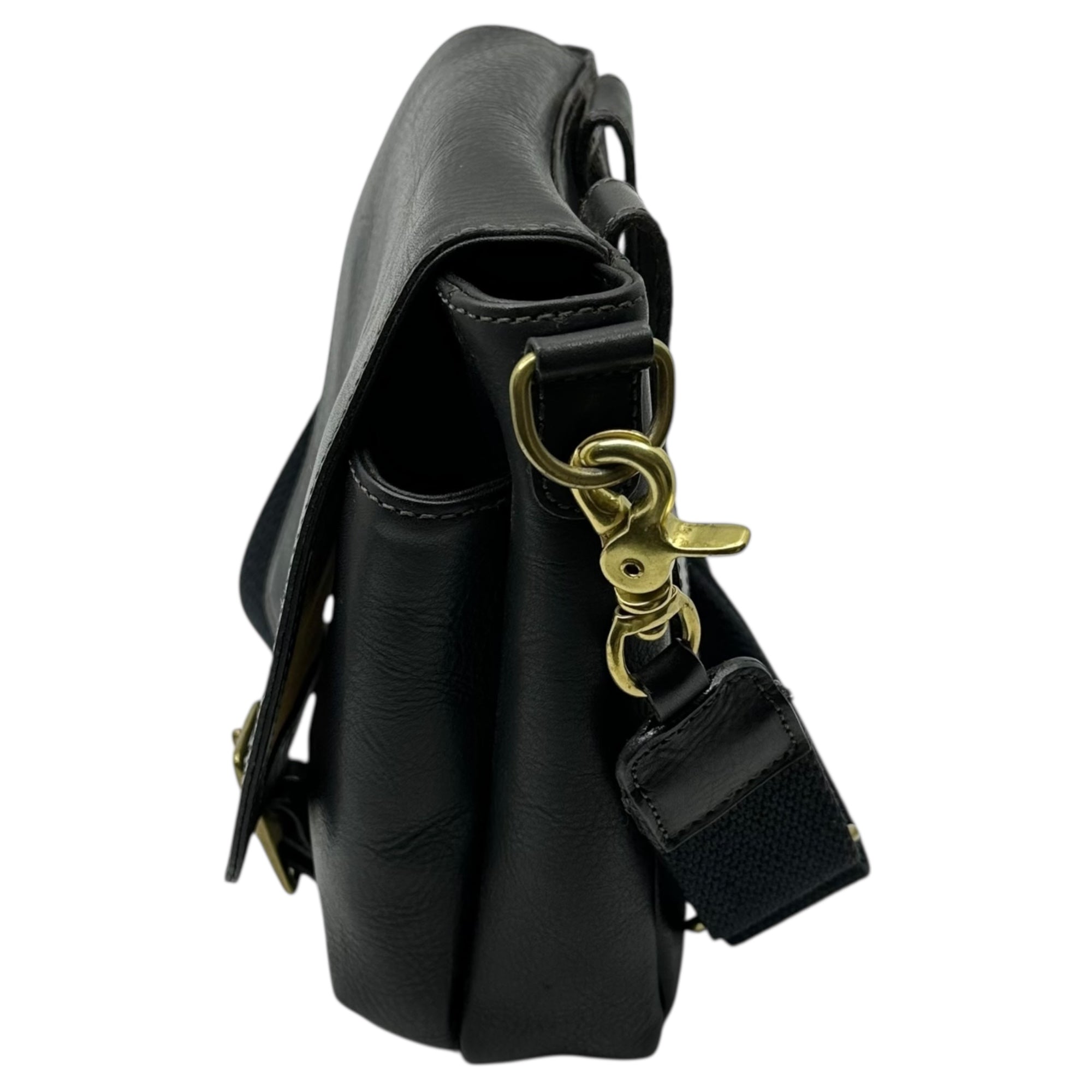 SOMES SADDLE(ソメスサドル) Leather Shoulder Bag レザー ショルダー バッグ ブラック 本革