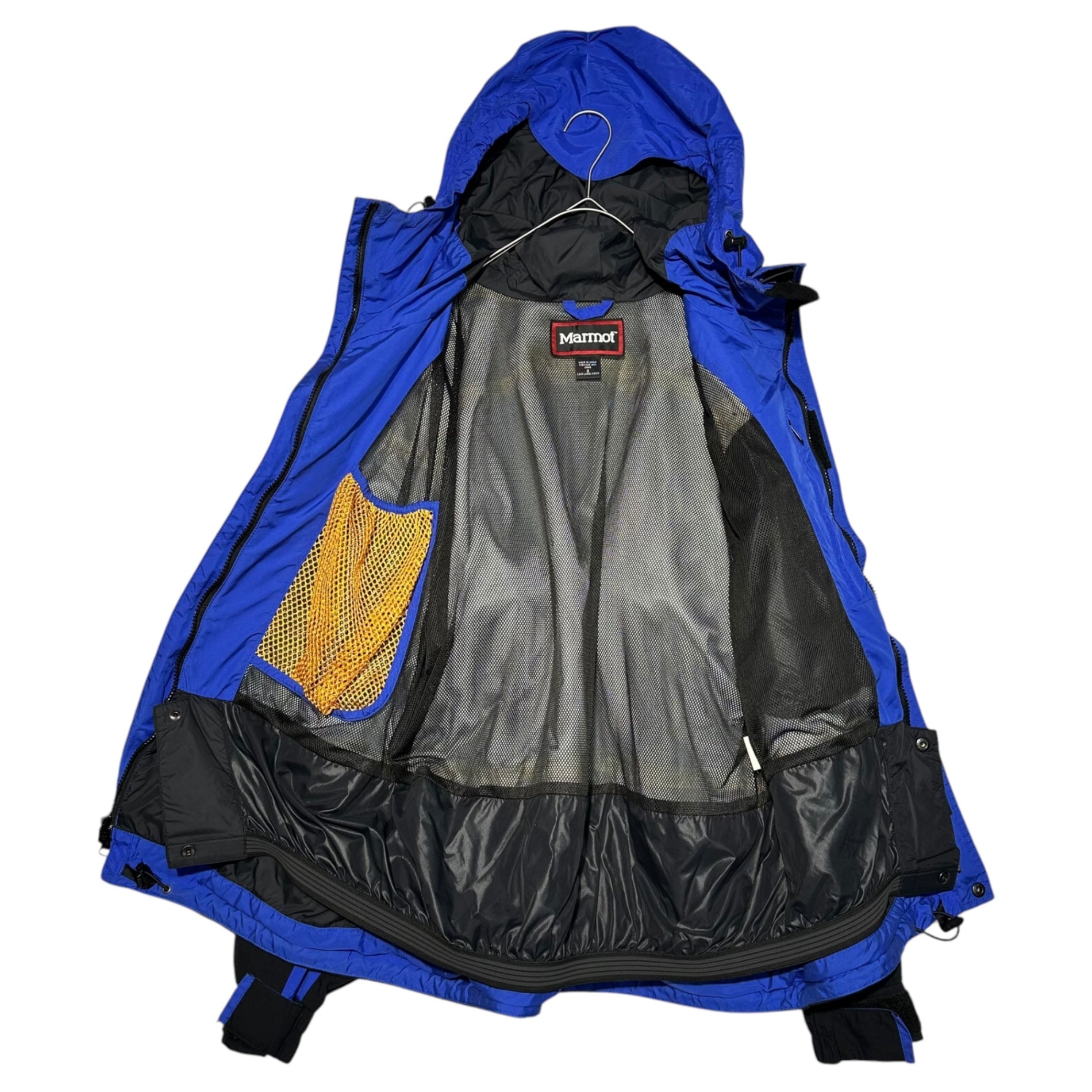 MARMOT(マーモット) 00’s  mountain parka マウンテンパーカー S ブルー×ブラック