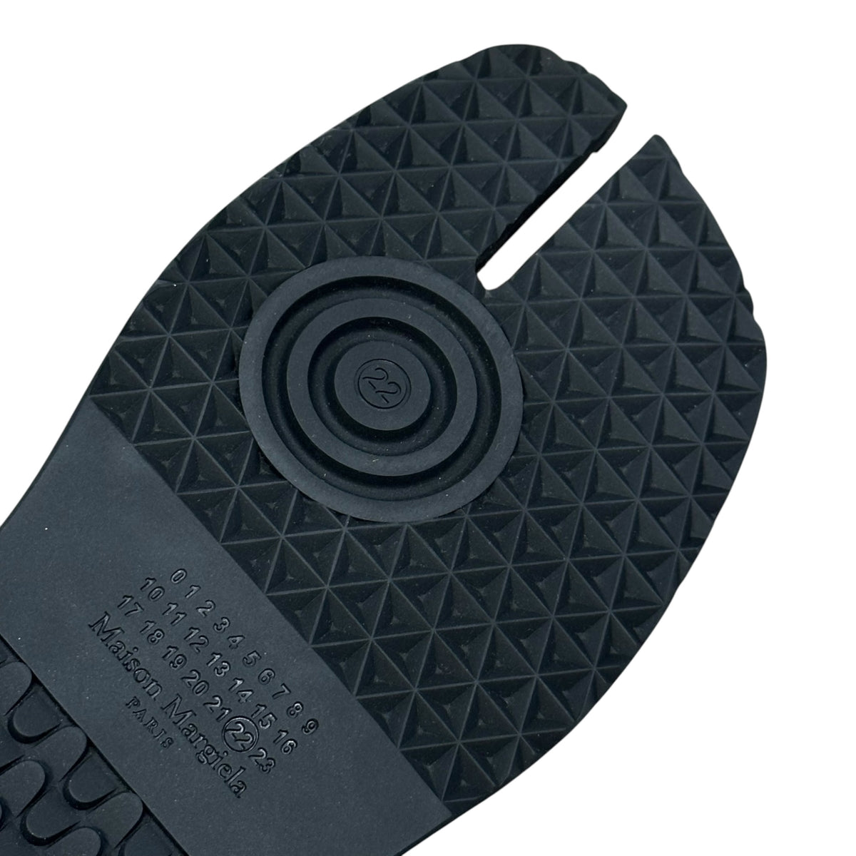 MAISON MARGIELA(メゾンマルジェラ) Tabi Anatomic Mule Slip-On Sandals 足袋 アナトミック ミュール スリッポン サンダル S57WP0108 40 ブラウン COLOR:(Cumin / クミン)