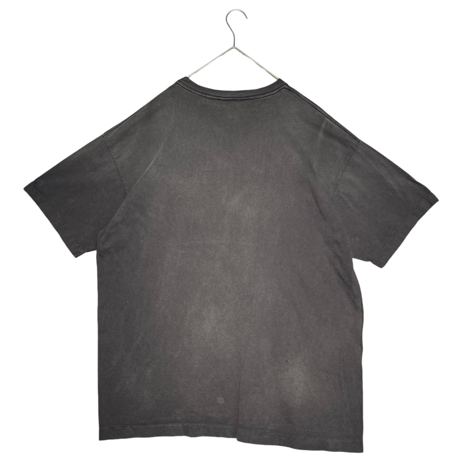 SAINT MICHAEL(セントマイケル) 24SS SS TEE COLORFUL SAINT ヴィンテージ 加工 ロゴ Tシャツ SM-YS8-0000-001 XL ブラック