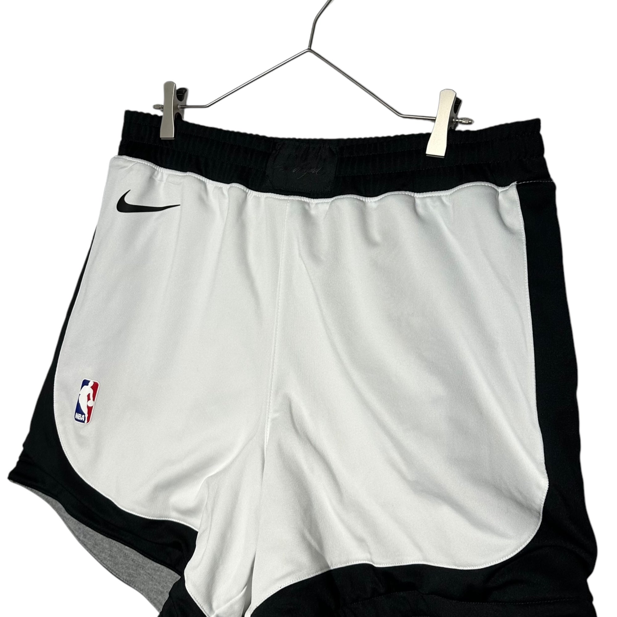 NIKE×Fear of God(ナイキ×フィアオブゴッド) Reversiblr Short リバーシブル ショーツ AR0627-121 S グレー×ホワイト ショート ハーフ パンツ コラボ