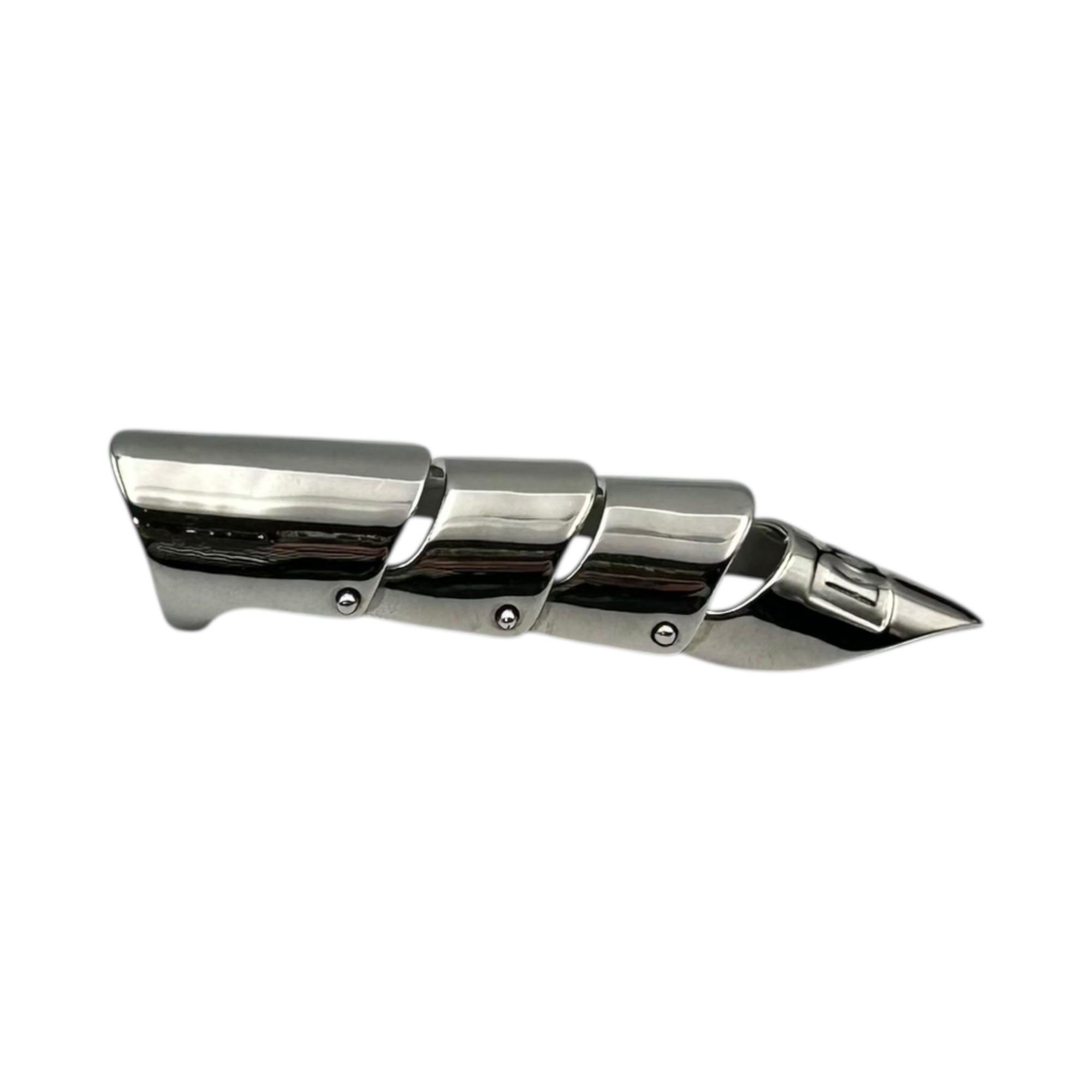DOLCE&GABBANA(ドルチェ&ガッバーナドルガバ) 4-Piece Armor Ring 4連 アーマーリング 爪 指輪 20号 シルバー