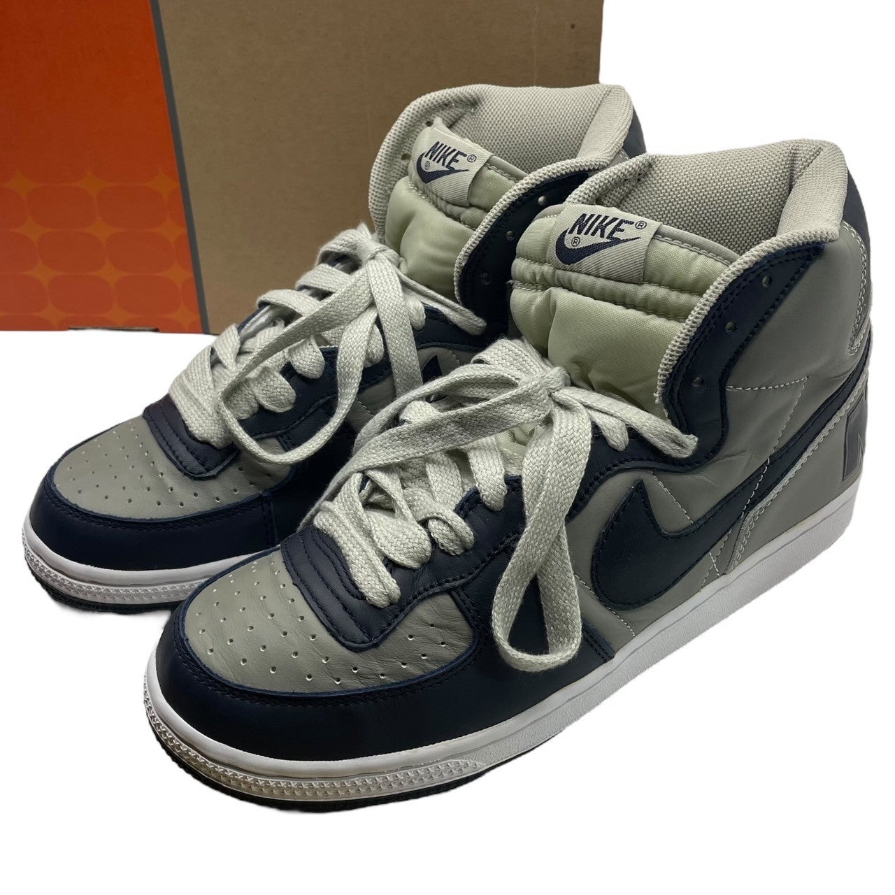 NIKE(ナイキ) 03's TERMINATOR HIGH ターミネーター ハイ 2003年復刻 307147-041 SIZE 27.0cm グレー×ネイビー 箱付