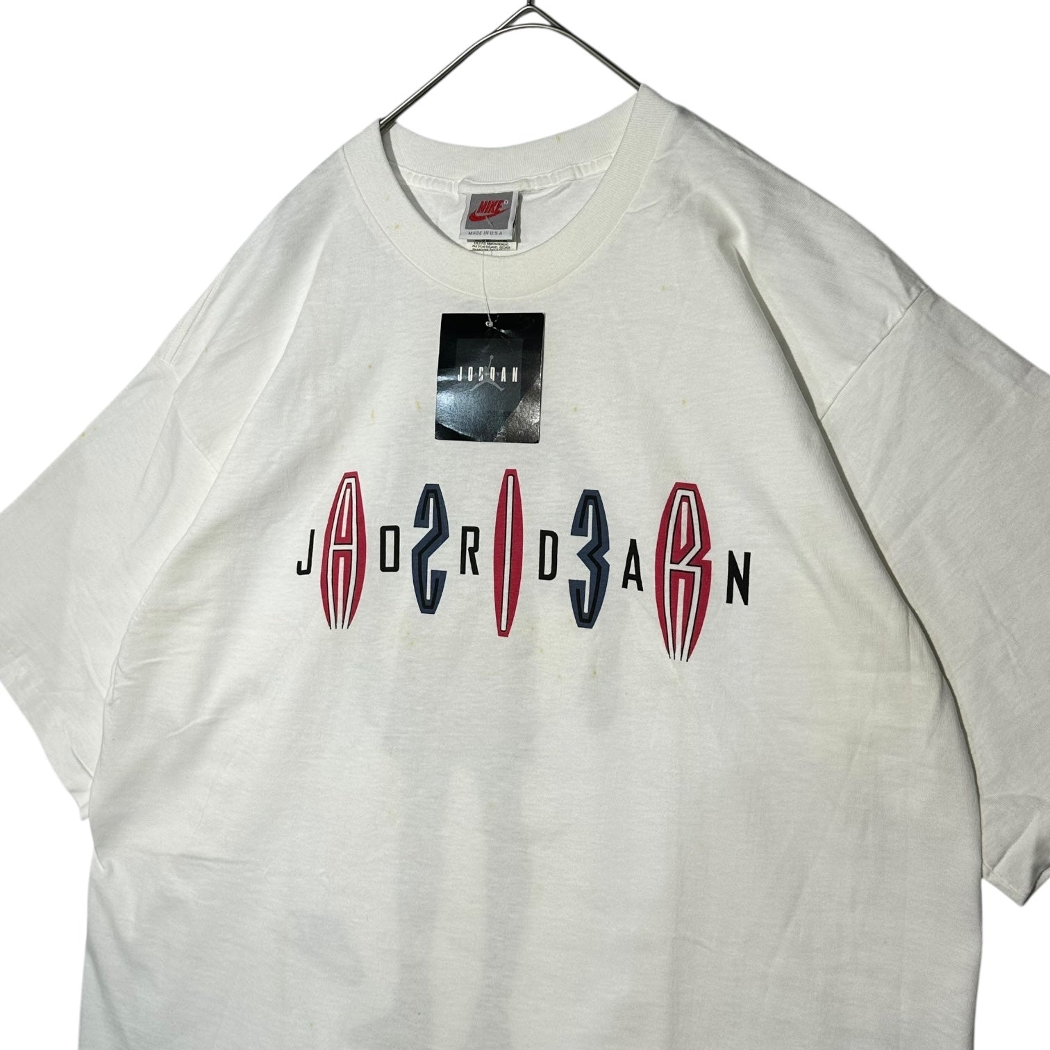 NIKE(ナイキ) 90's AIR JORDAN 23 ジョーダン シルエット Tシャツ 134362-100 L ホワイト 90年代 ヴィンテージ デッドストック