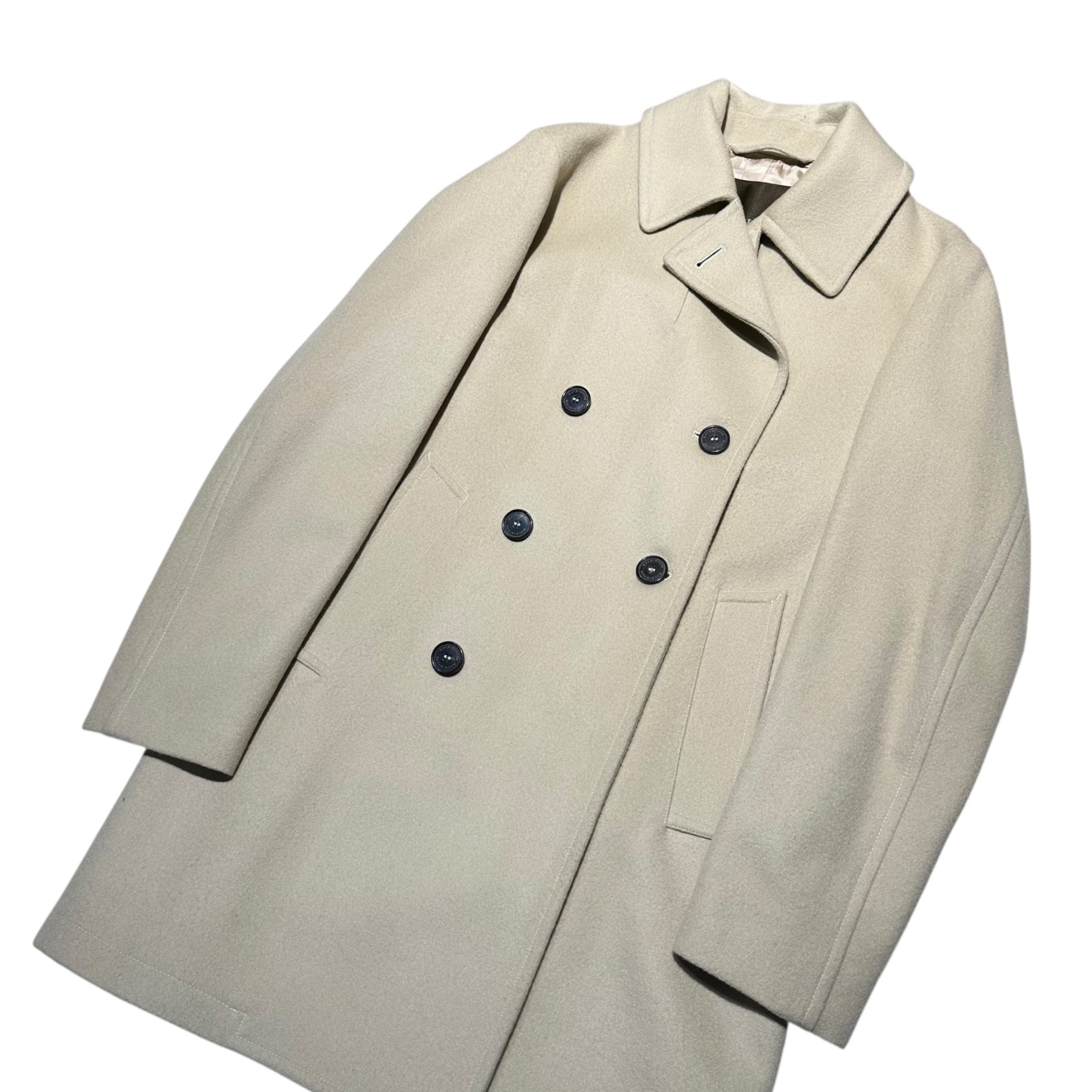 MACKINTOSH(マッキントッシュ) Melton Double Half Coat メルトン ダブル ハーフ コート 38(M程度) アイボリー