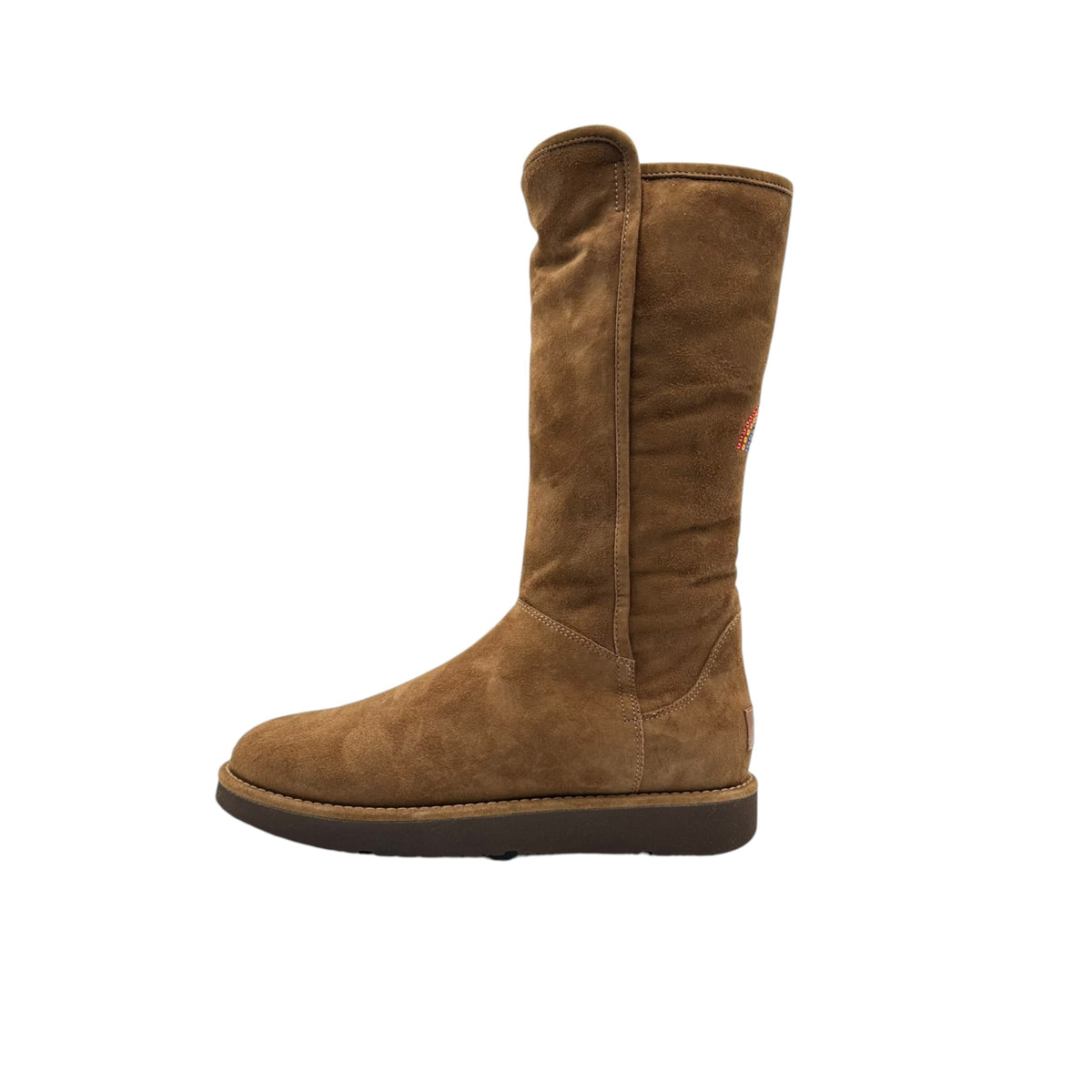 UGG(アグ) ABREE アブリー サイドジップ ロング ムートン ブーツ 1009256 24cm ブラウン