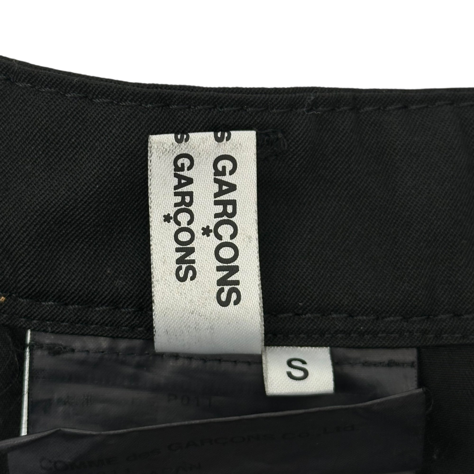 COMME des GARCONS COMME des GARCONS(コムデギャルソンコムデギャルソン) 10AW Product-dyed sarouel shorts half pants 製品染め サルエル ショーツ ハーフパンツ RF-P011 S ブラック AD2010