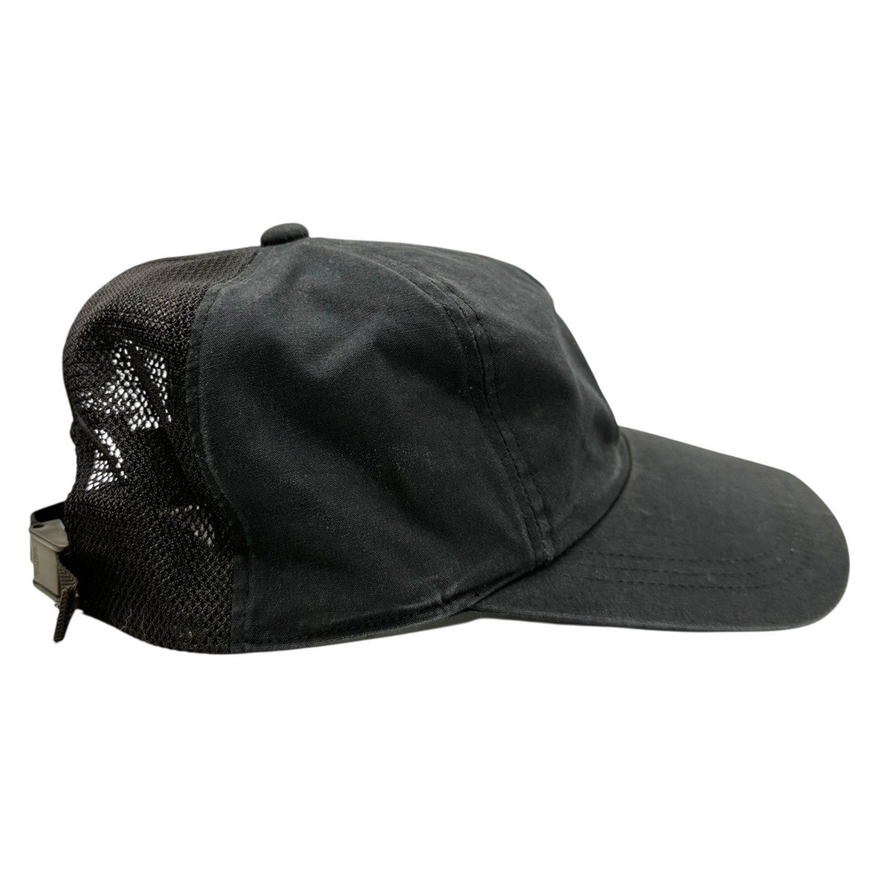 MORE ABOUT LESS(モアアバウトレス) Circle Star Embroidery 6 Panel Cap サークル スター 刺繍 6パネル キャップ ブラック 藤原ヒロシ創設ブランド