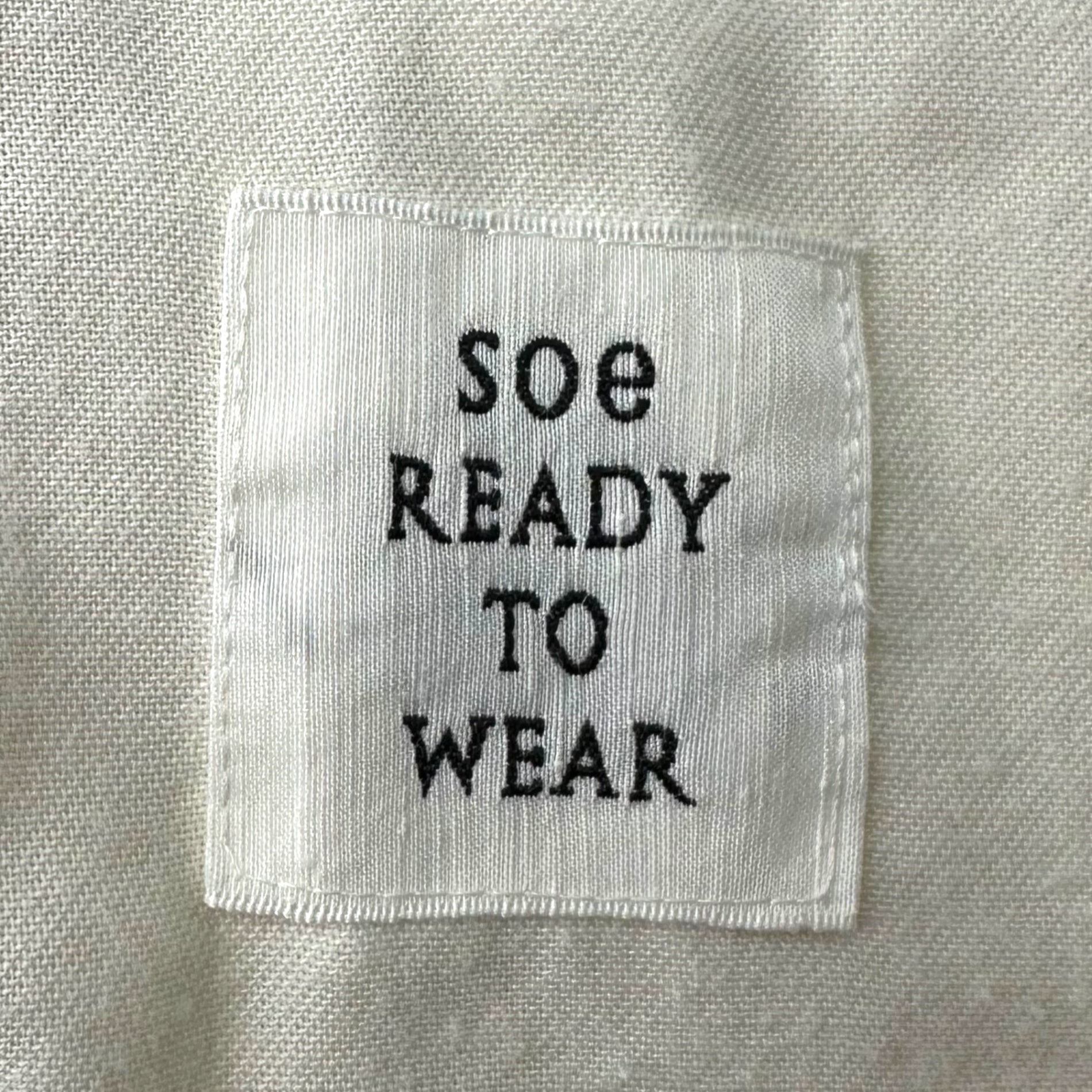 SOE(ソーイ) Painter Shorts ペインター ショーツ 1201-60-011 1 ホワイト ハーフ ショート ペンキ SOE READY TO WEAR ボロ