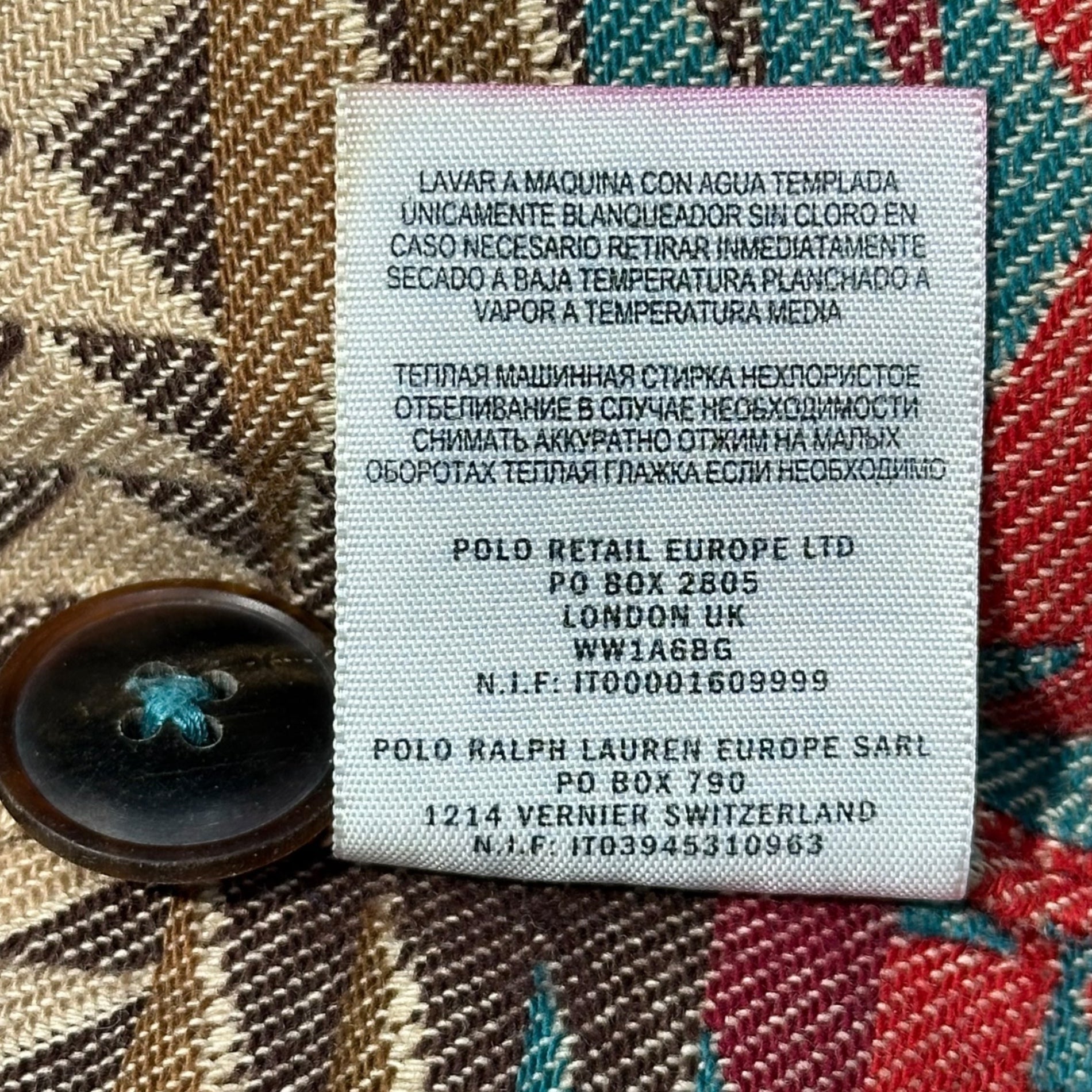 RRL(ダブルアールエル) NATIVE JACQUARD OVER SHIRT ネイティブ柄 コットン ジャガード エルボーパッチ シャツ ジャケット S ターコイズブルー×ブラウン