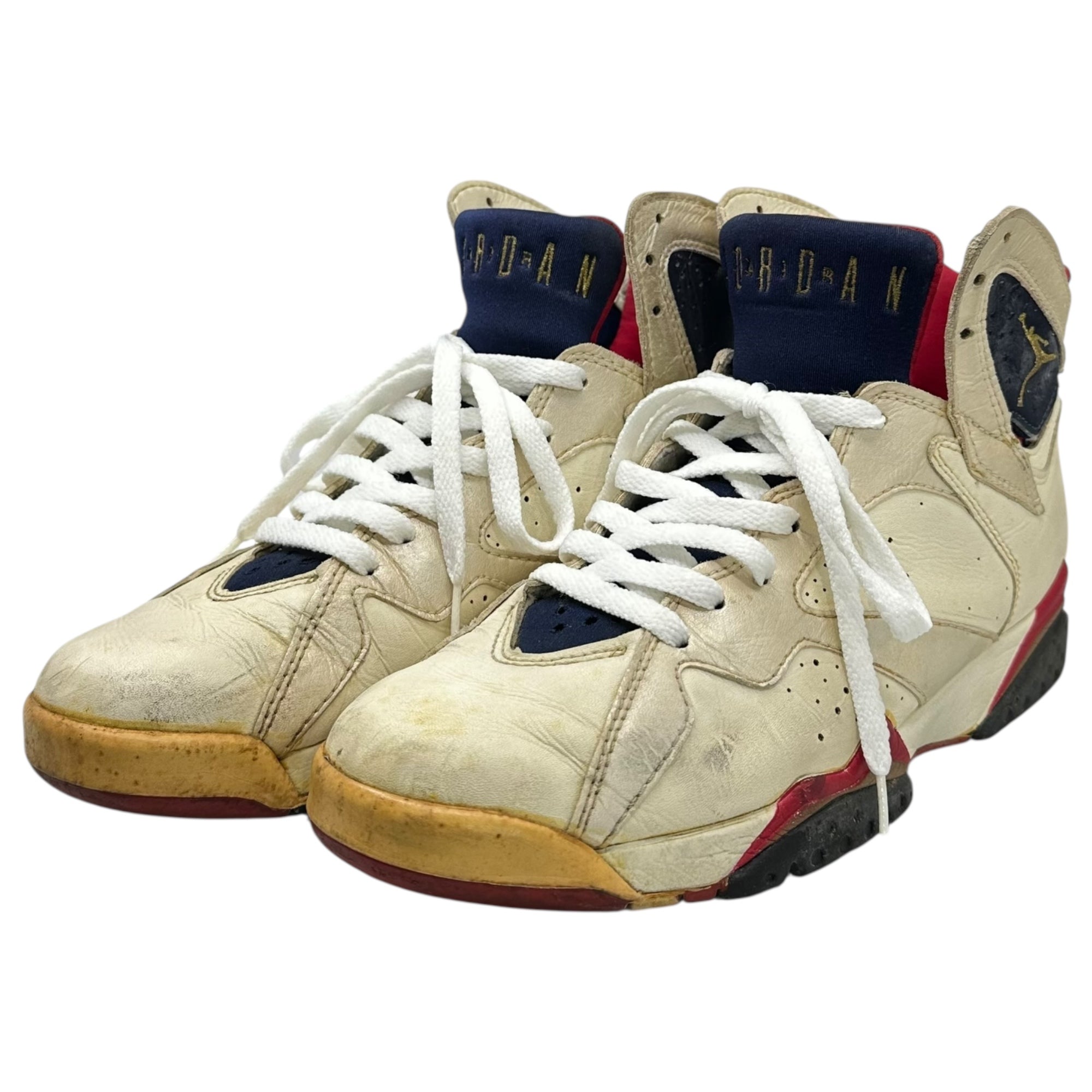 NIKE(ナイキ) 1992 AIR JORDAN 7 OLYMPIC エアジョーダン 7 オリンピック 130157-110 26cm ホワイト×ネイビー×レッド 1992年製 ヴィンテージ
