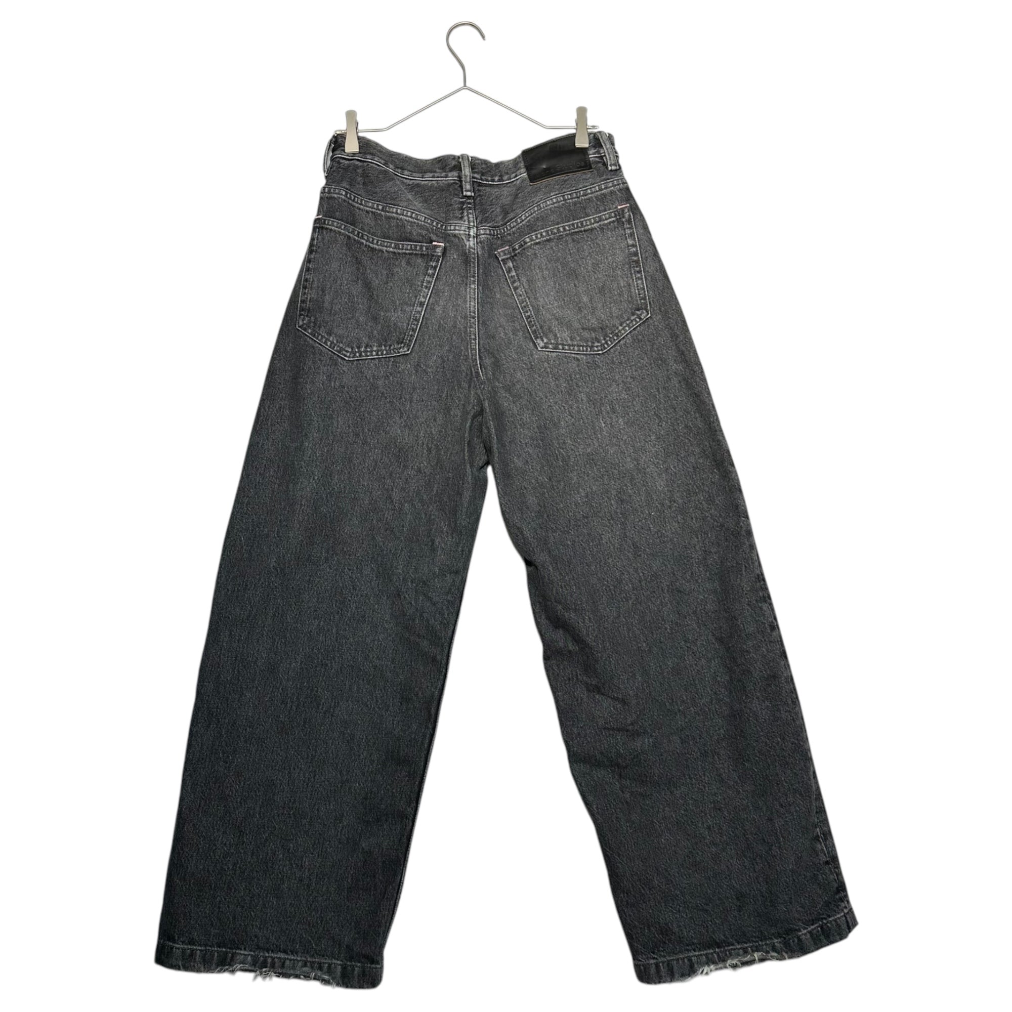 Acne Studios(アクネストゥディオズ) 1989 Ash Black バギー ヴィンテージブラック デニム パンツ B00322 28/30 ブラック ワイド