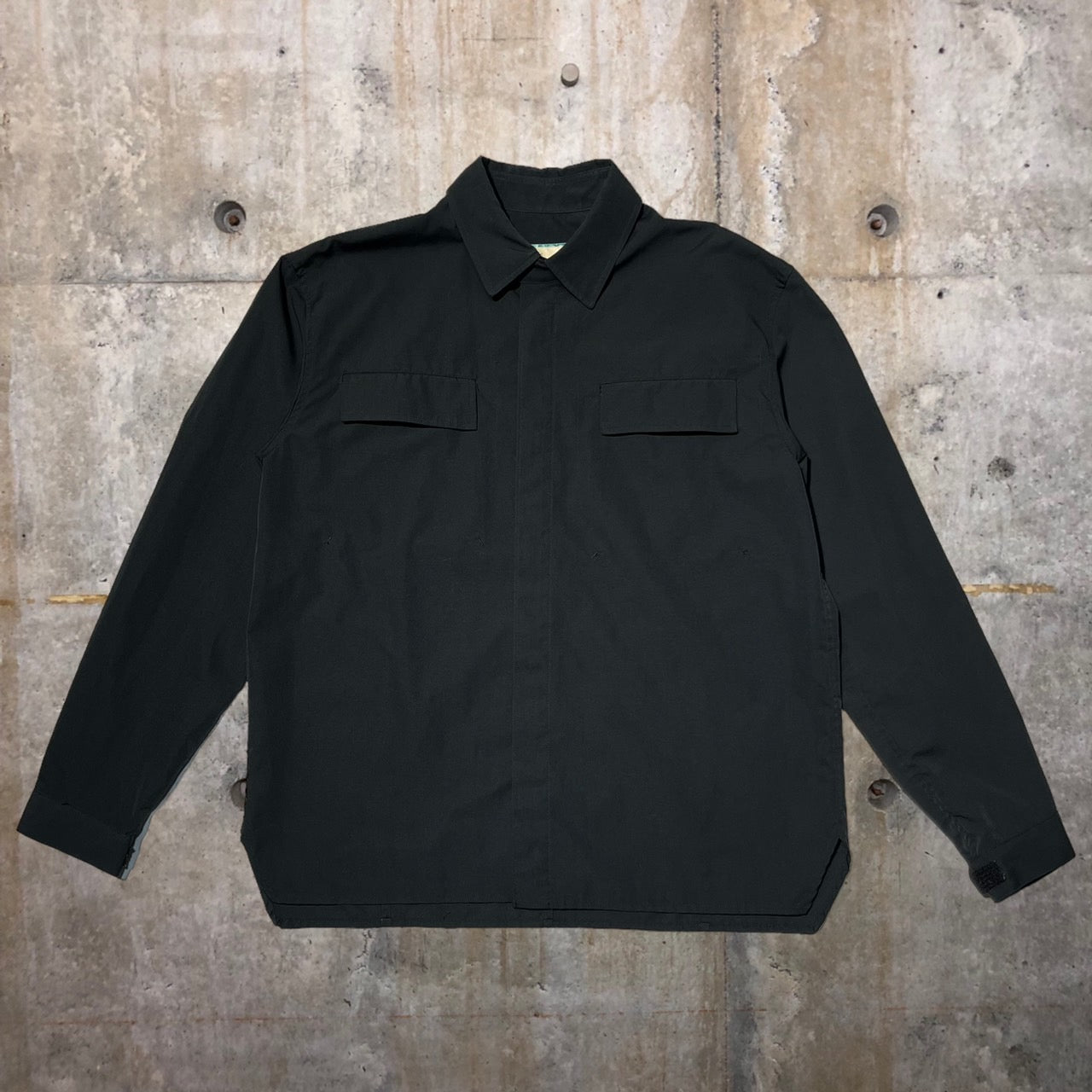 UNDERCOVER(アンダーカバー) 99AWアーミーシャツ Q201 M ブラック AMBIVALENCE期 アンビバレンス期