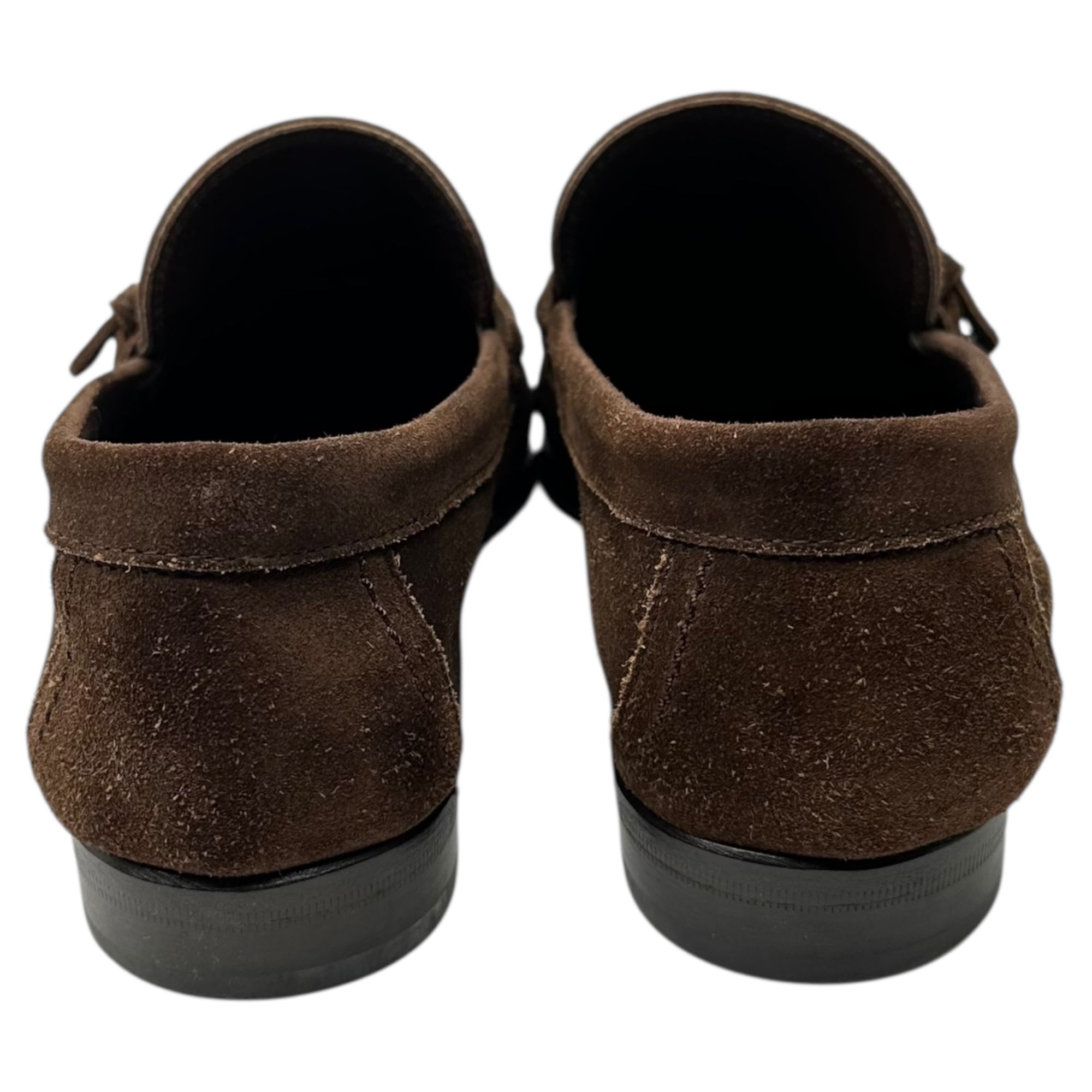 Salvatore Ferragamo(サルヴァトーレフェラガモ) Suede Leather Loafers スウェード レザー ローファー UR14681 7EE(25cm) ブラウン